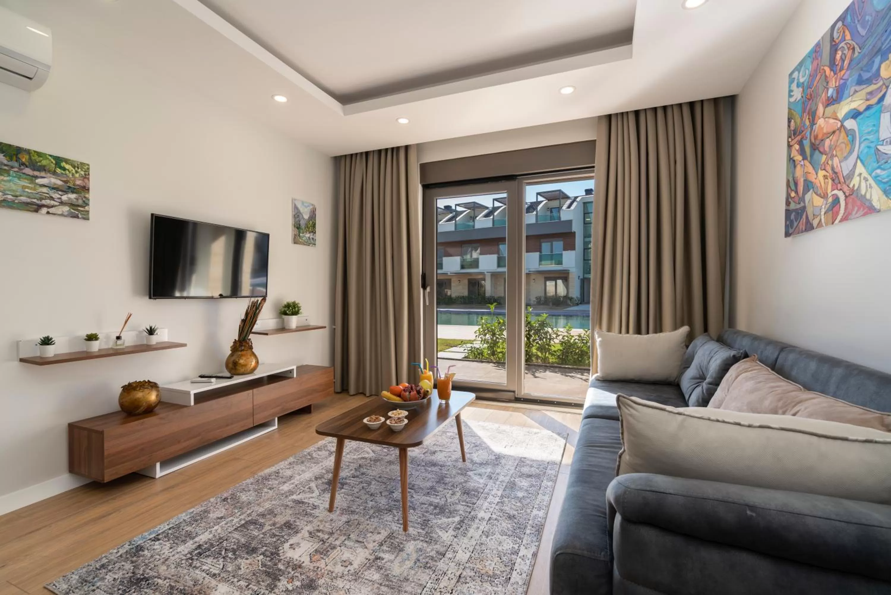 Living room in Veranda Suites