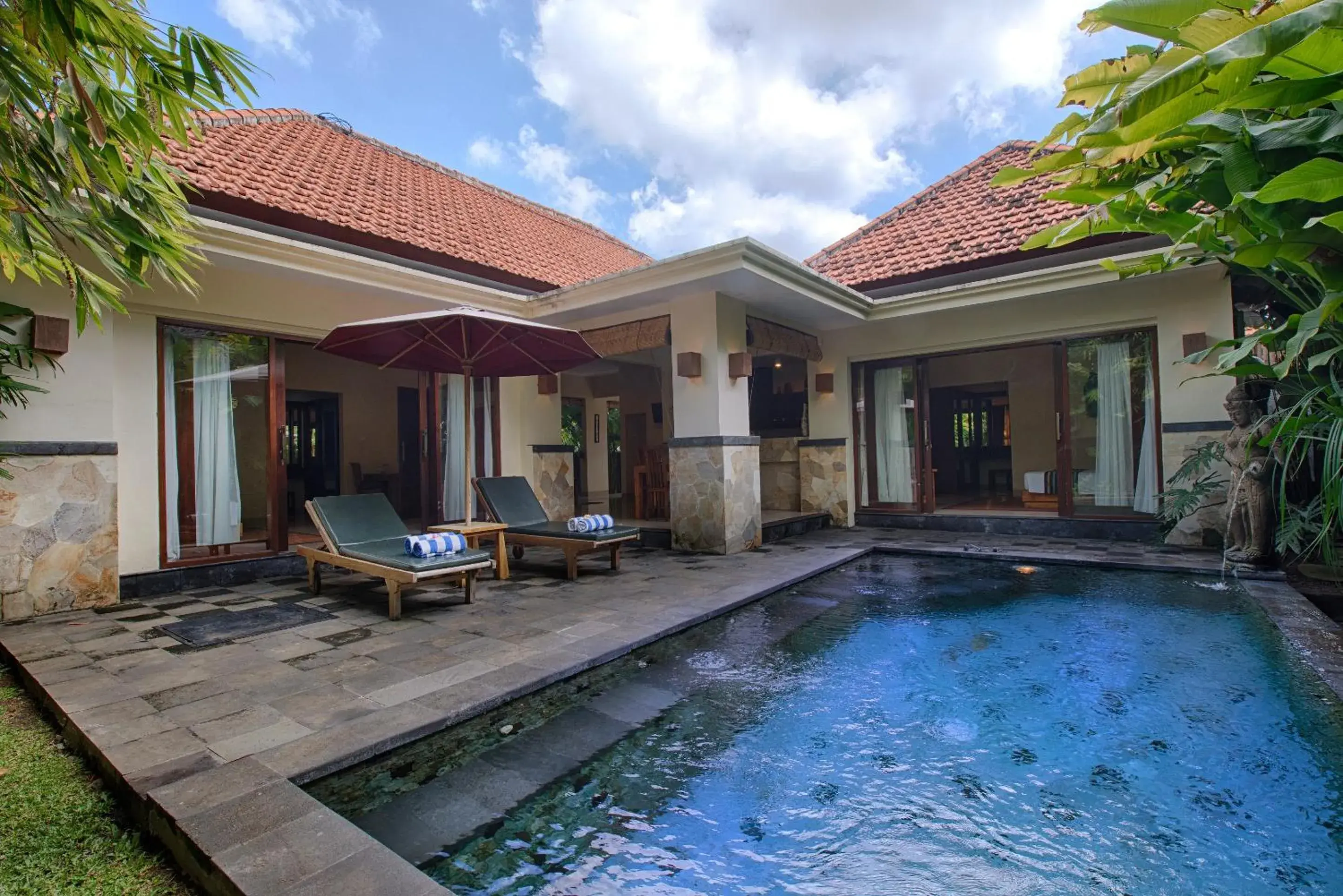 View (from property/room), Swimming Pool in Kadiga Villas Ubud