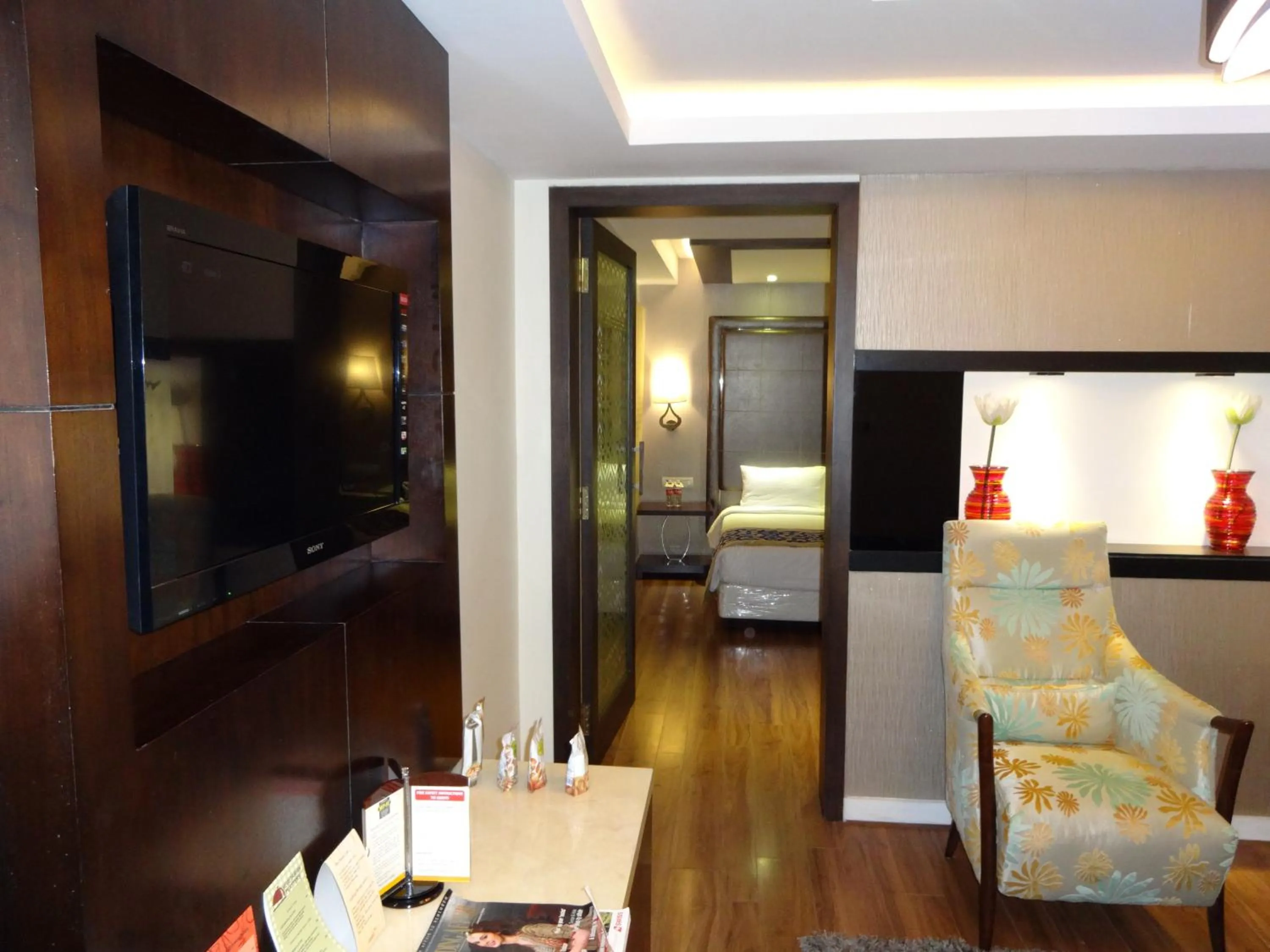 Photo of the whole room, Bed in Savera Hotel