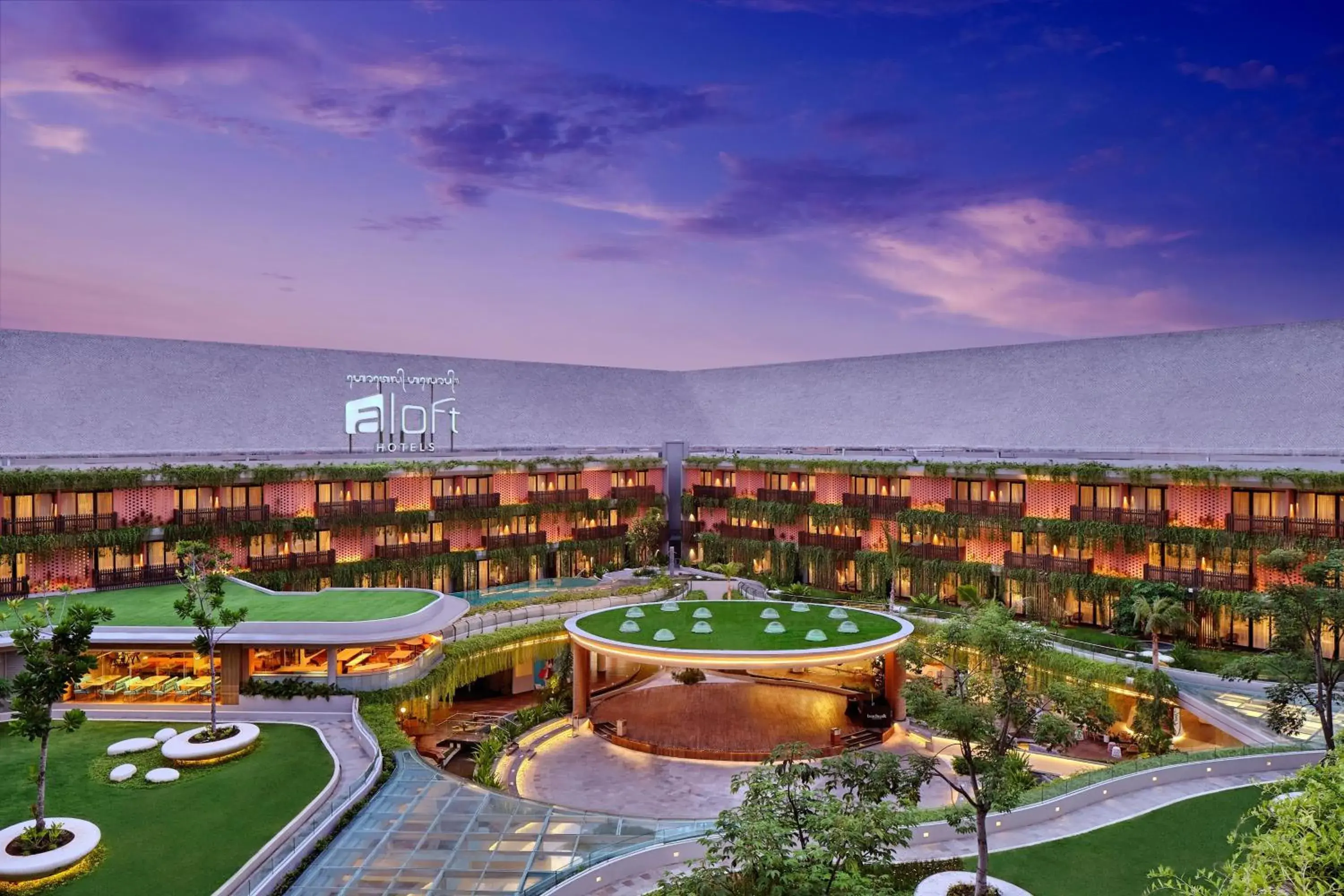 Property building, Bird's-eye View in Aloft Bali Kuta at Beachwalk