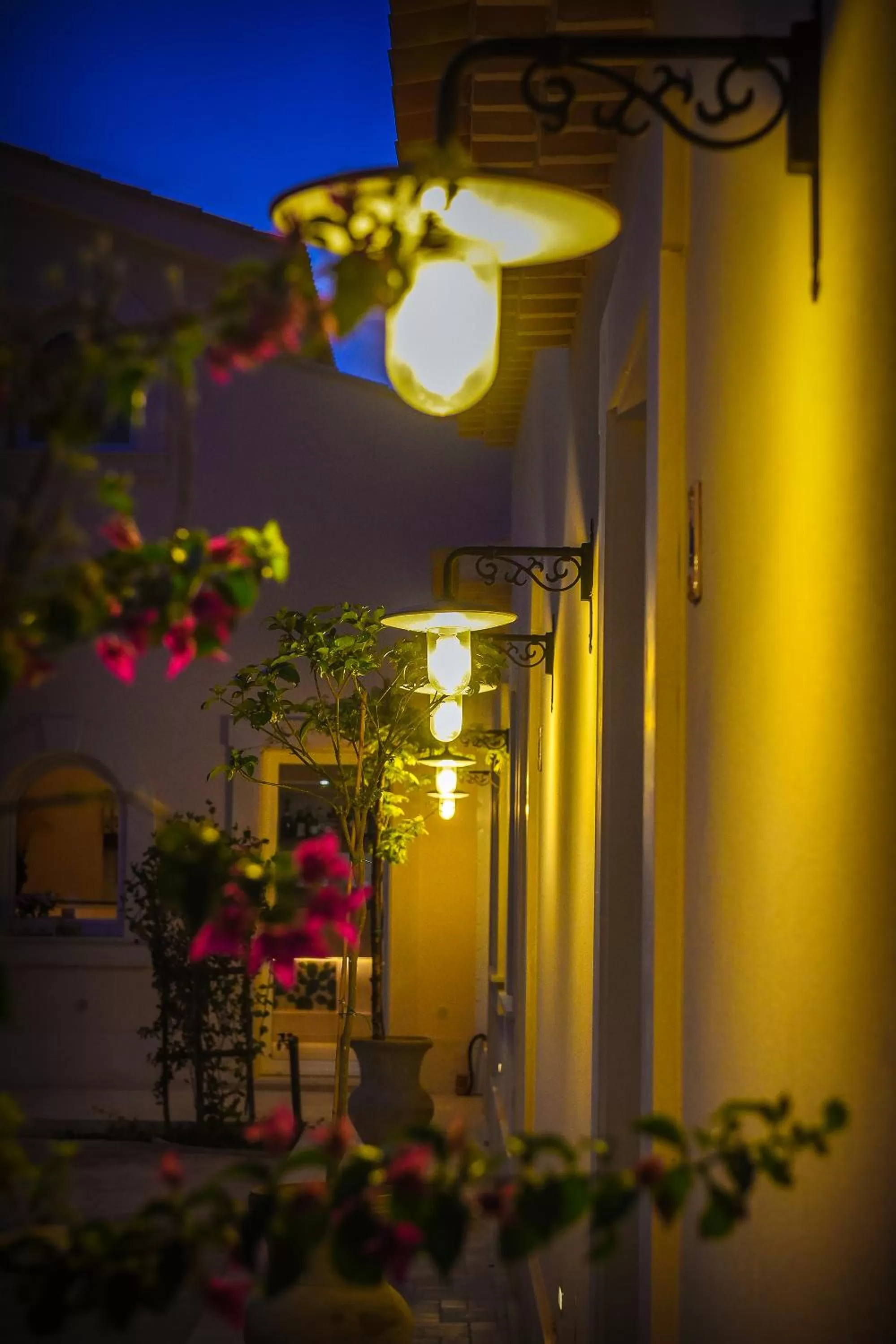 Decorative detail in Baglio Genovesi