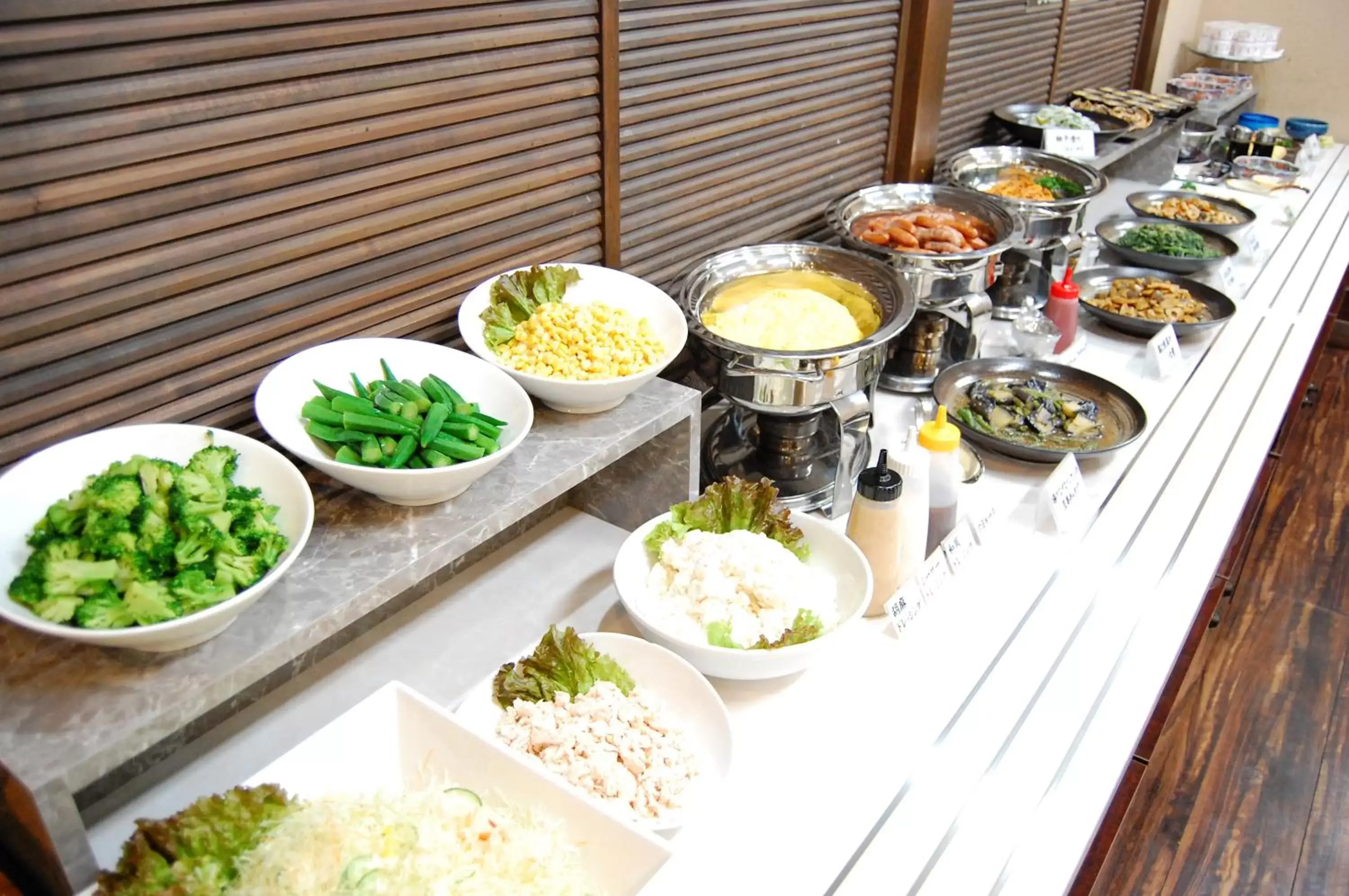 Buffet breakfast in Izumo Royal Hotel