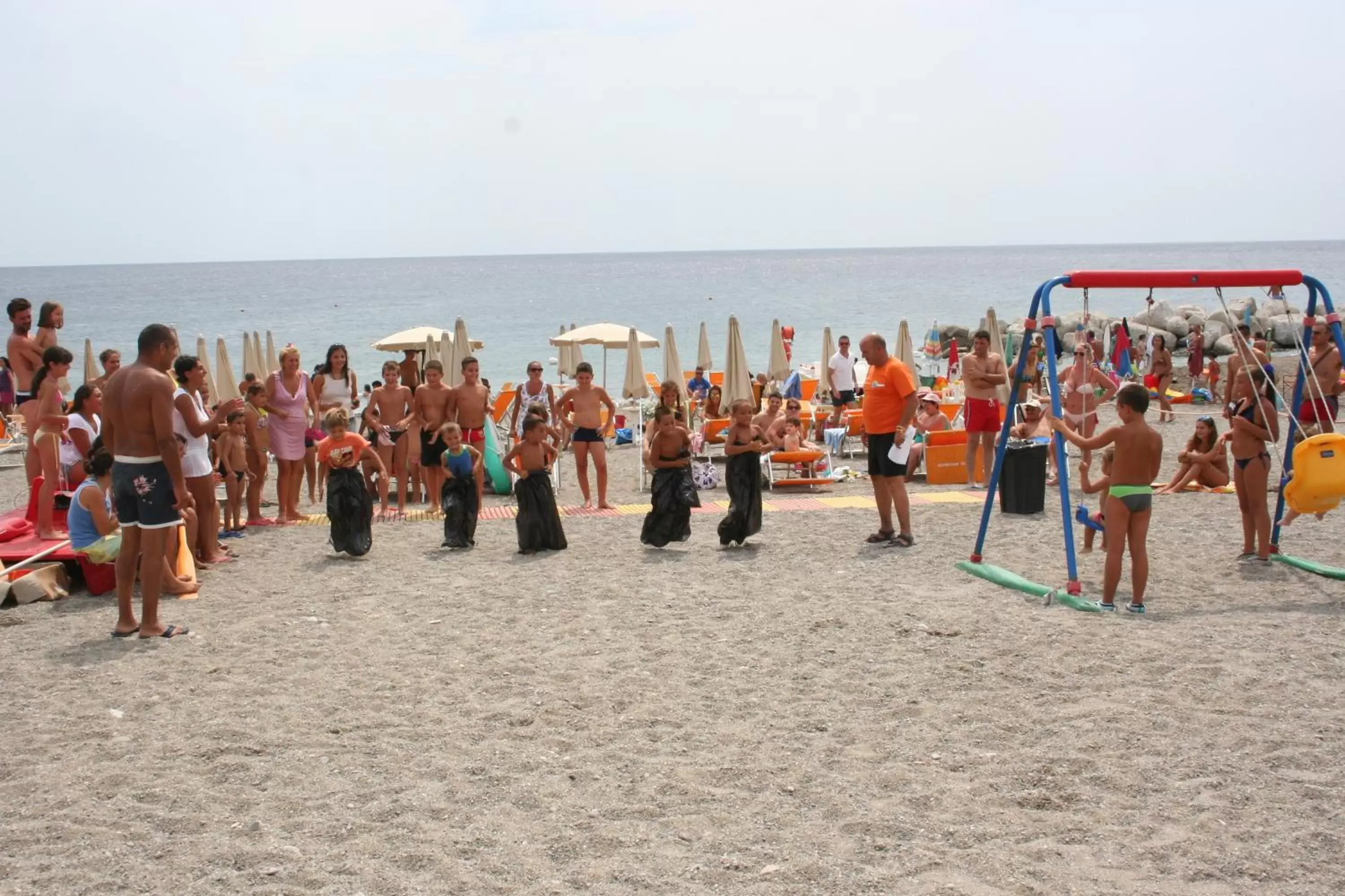 Beach in Hotel Miramare