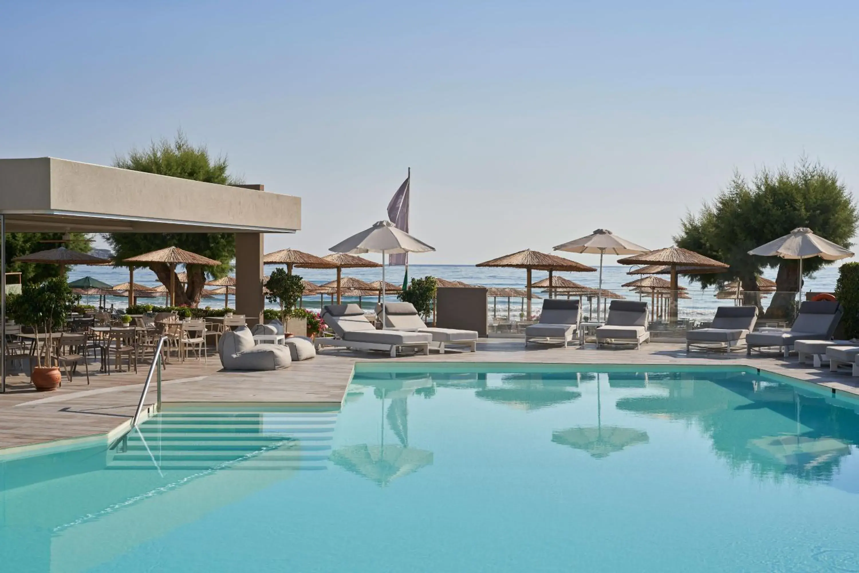 Swimming Pool in Atlantica Amalthia Beach Hotel - Adults Only