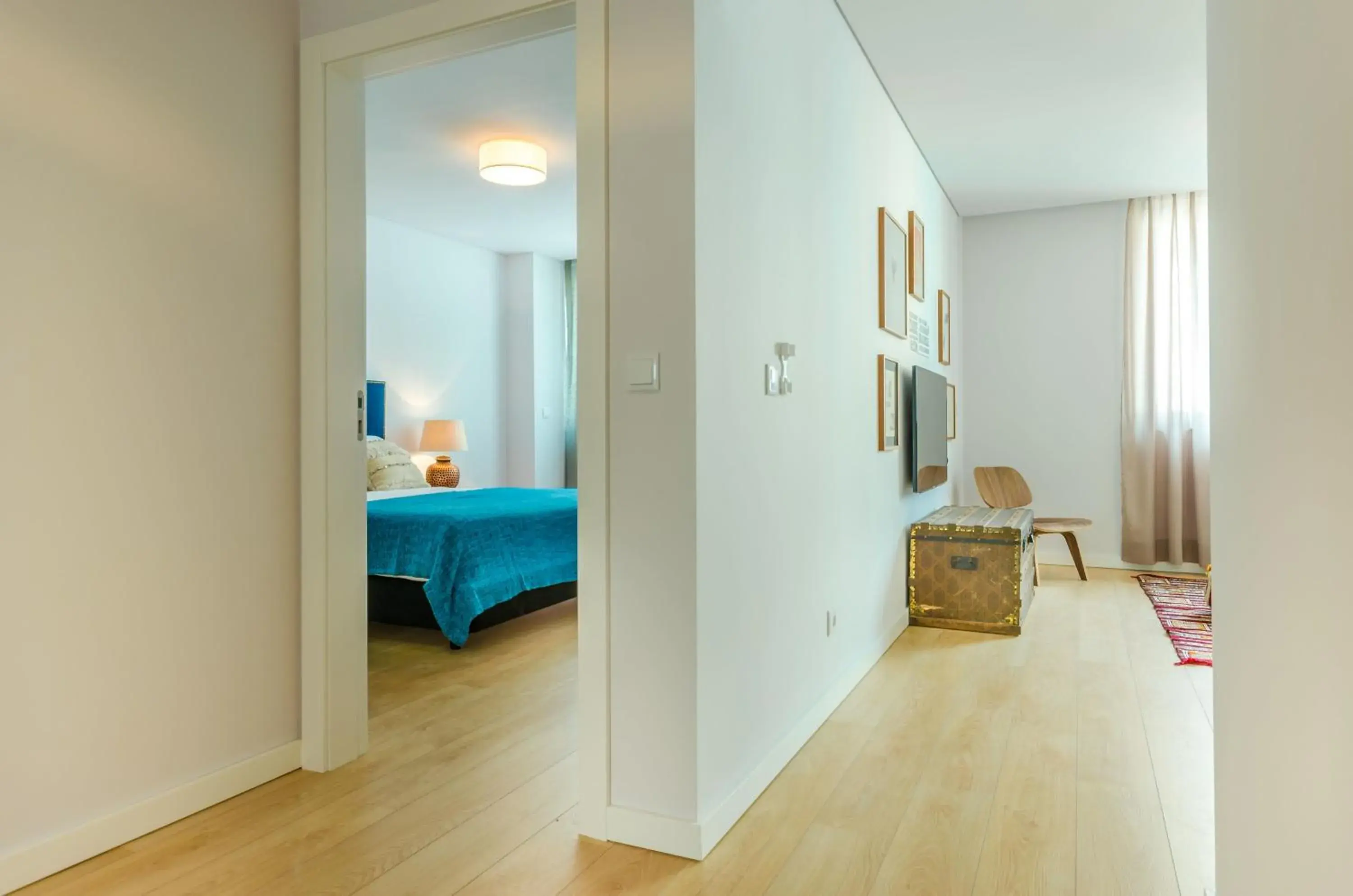 TV and multimedia, Bed in Lisbon Serviced Apartments - Liberdade