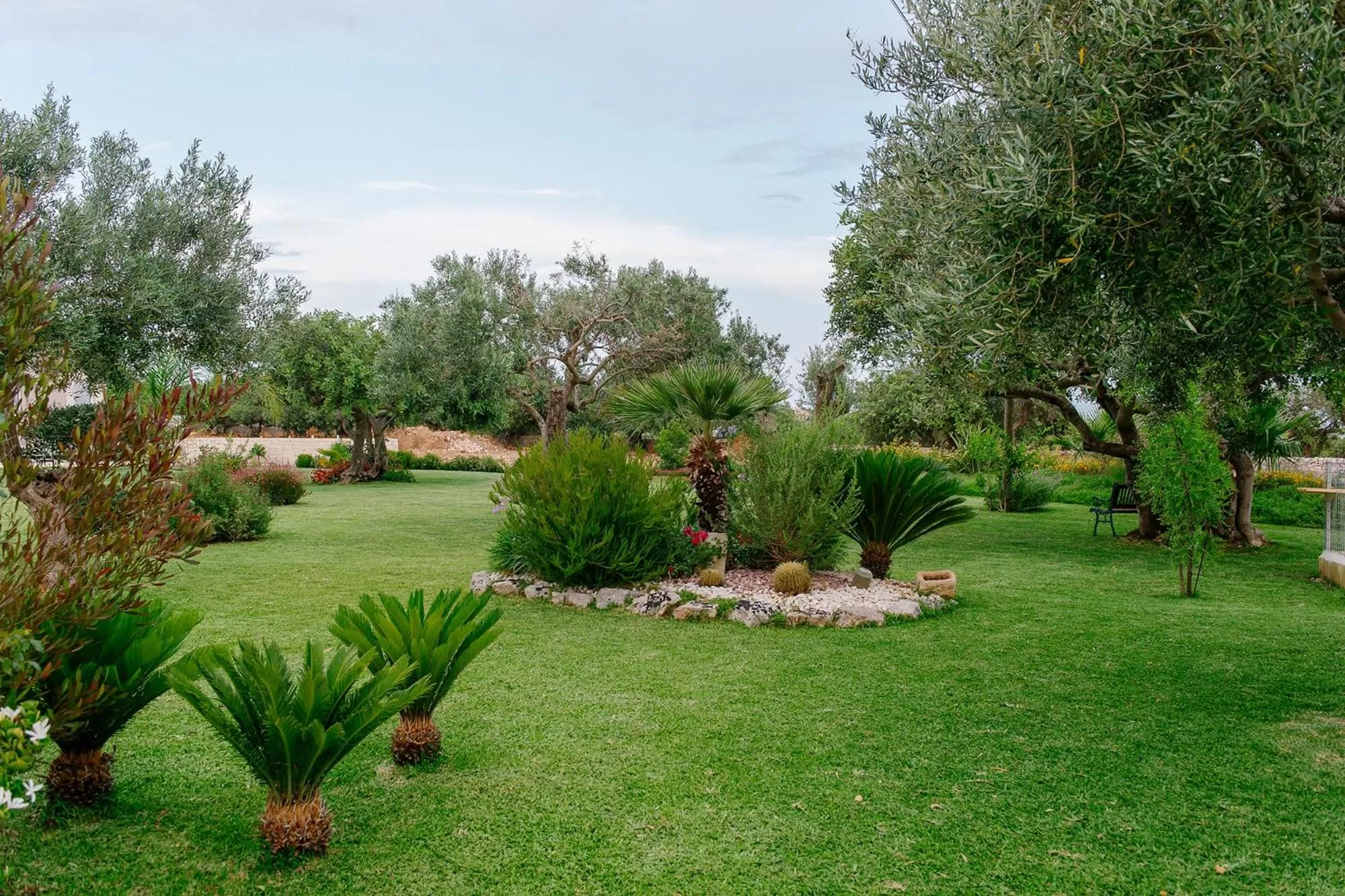 Garden view in Barokhouse
