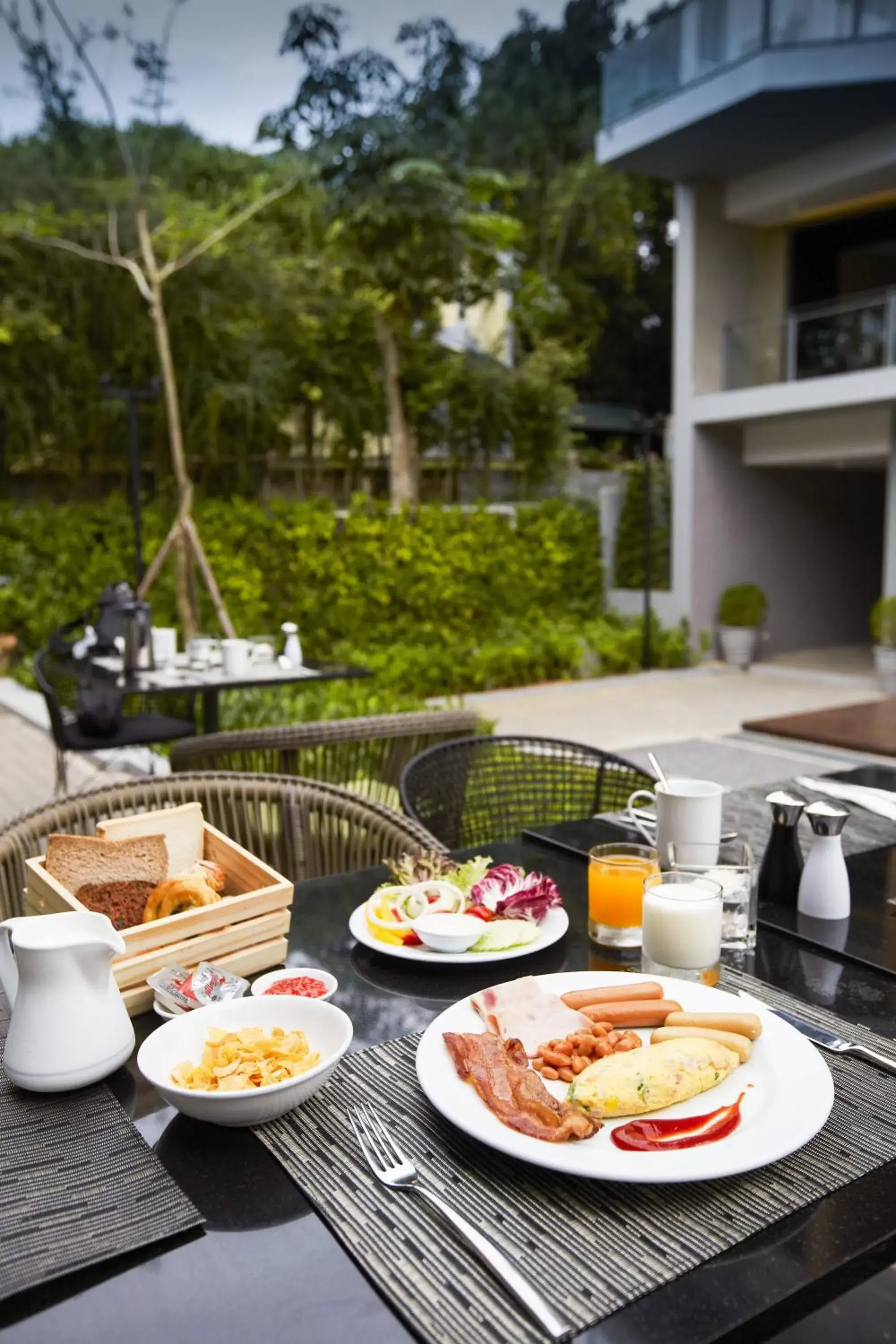 Buffet breakfast in Centara Q Resort Rayong