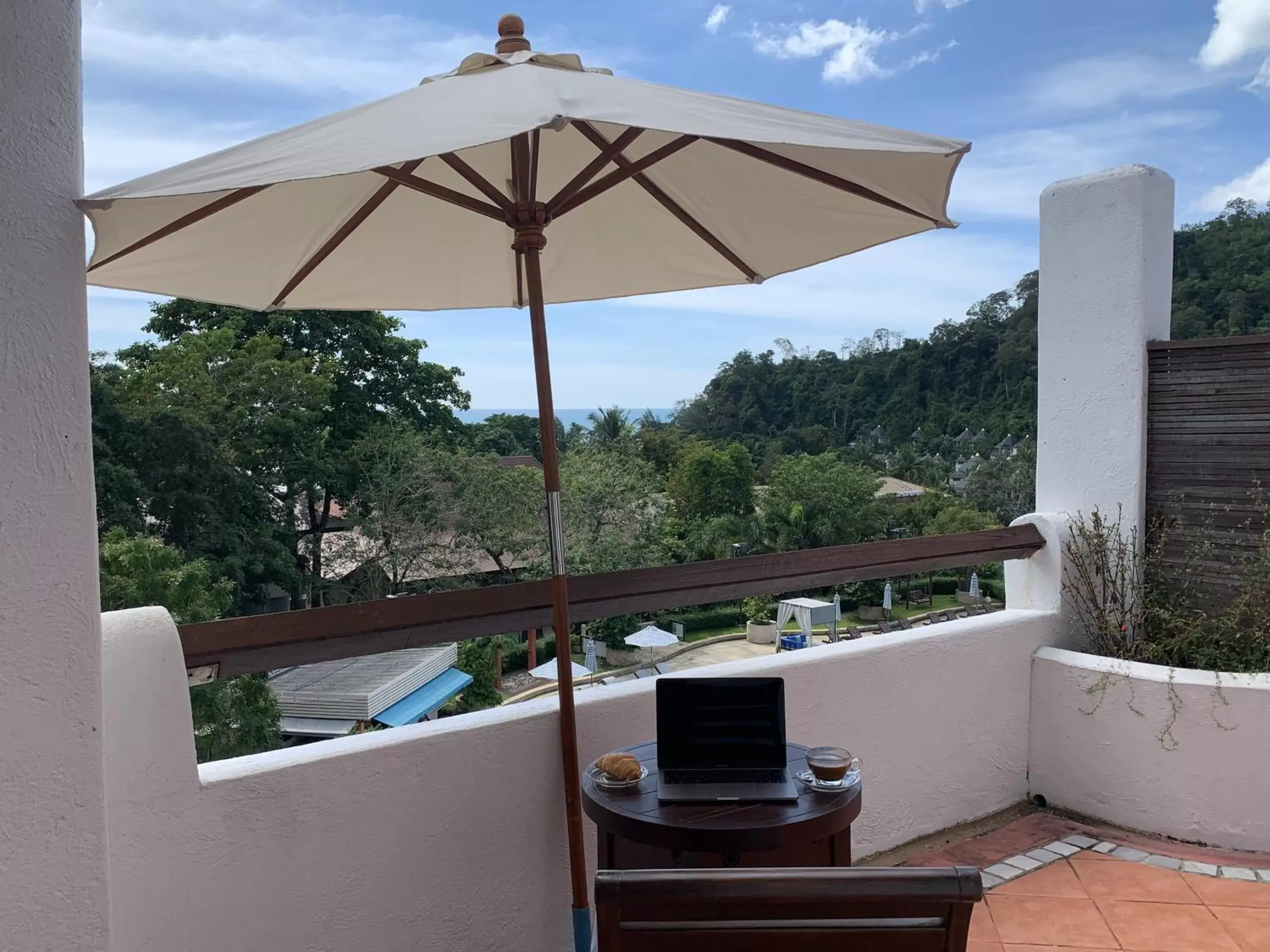 sunbed, Balcony/Terrace in Ao Nang Colors Hotel - Aonang Beach