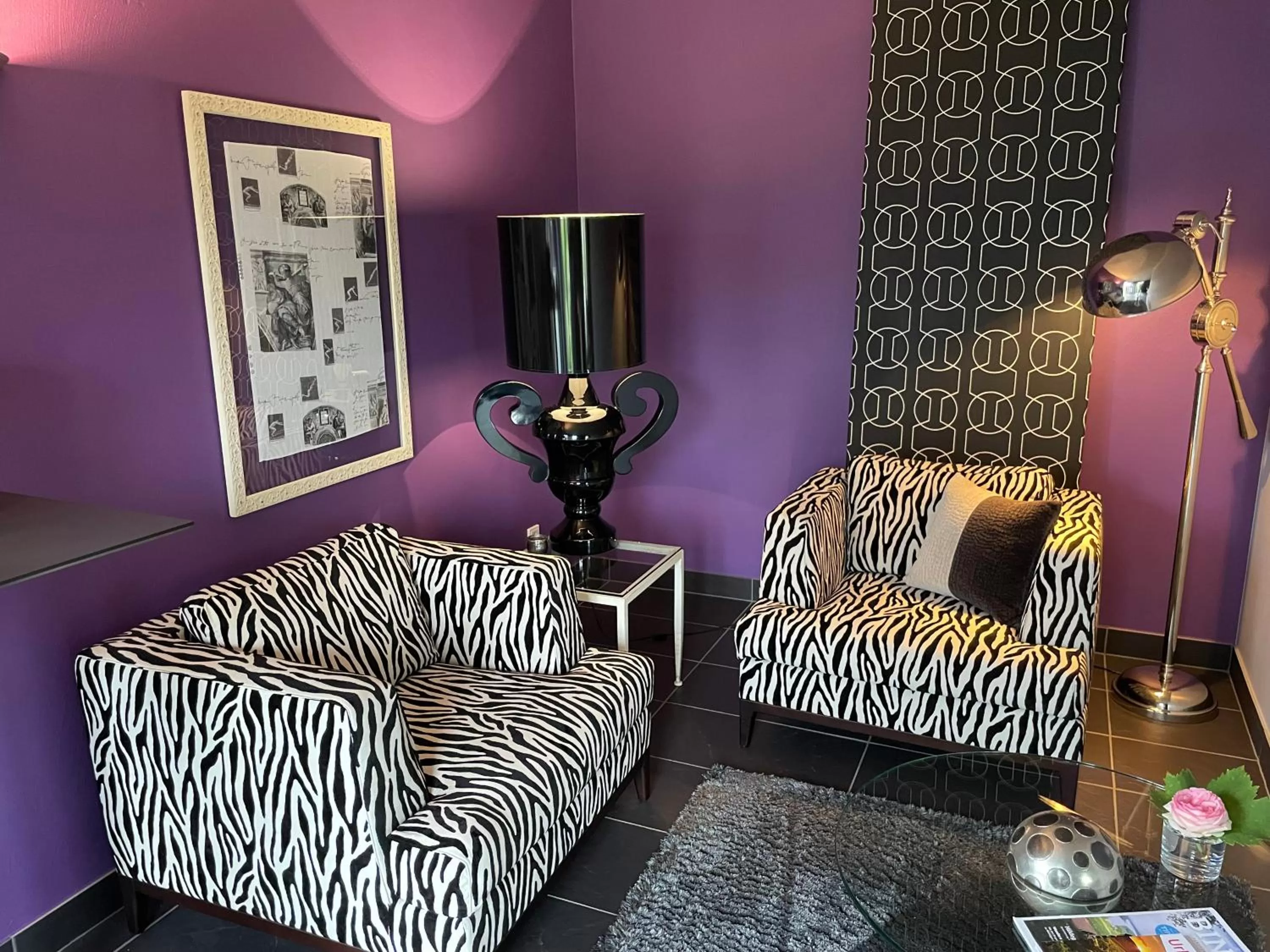 Seating area in Jugendstil-Hof