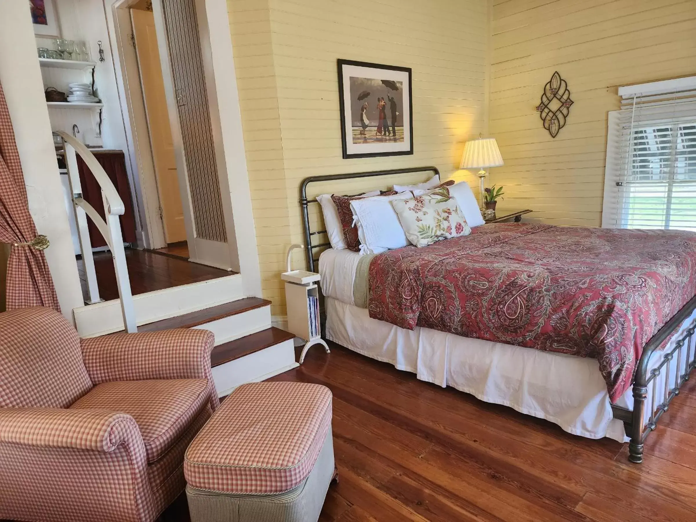 Bedroom, Bed in Rosemont B&B Cottages