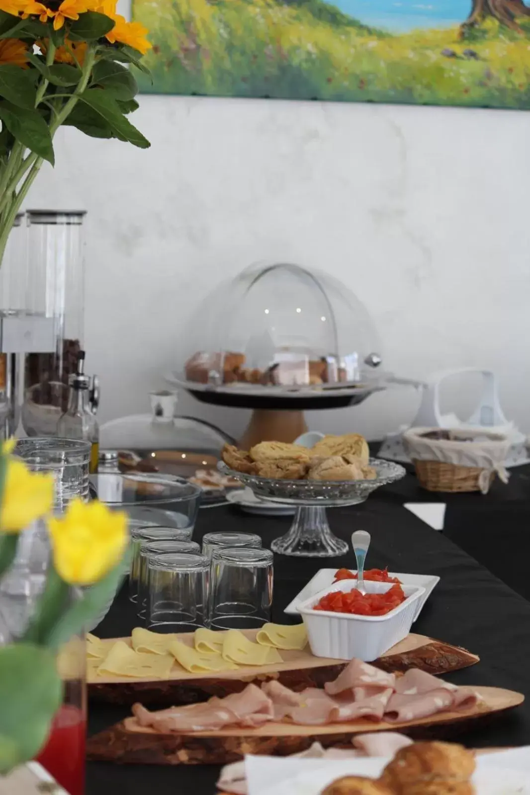 Continental breakfast in Hotel Presidente