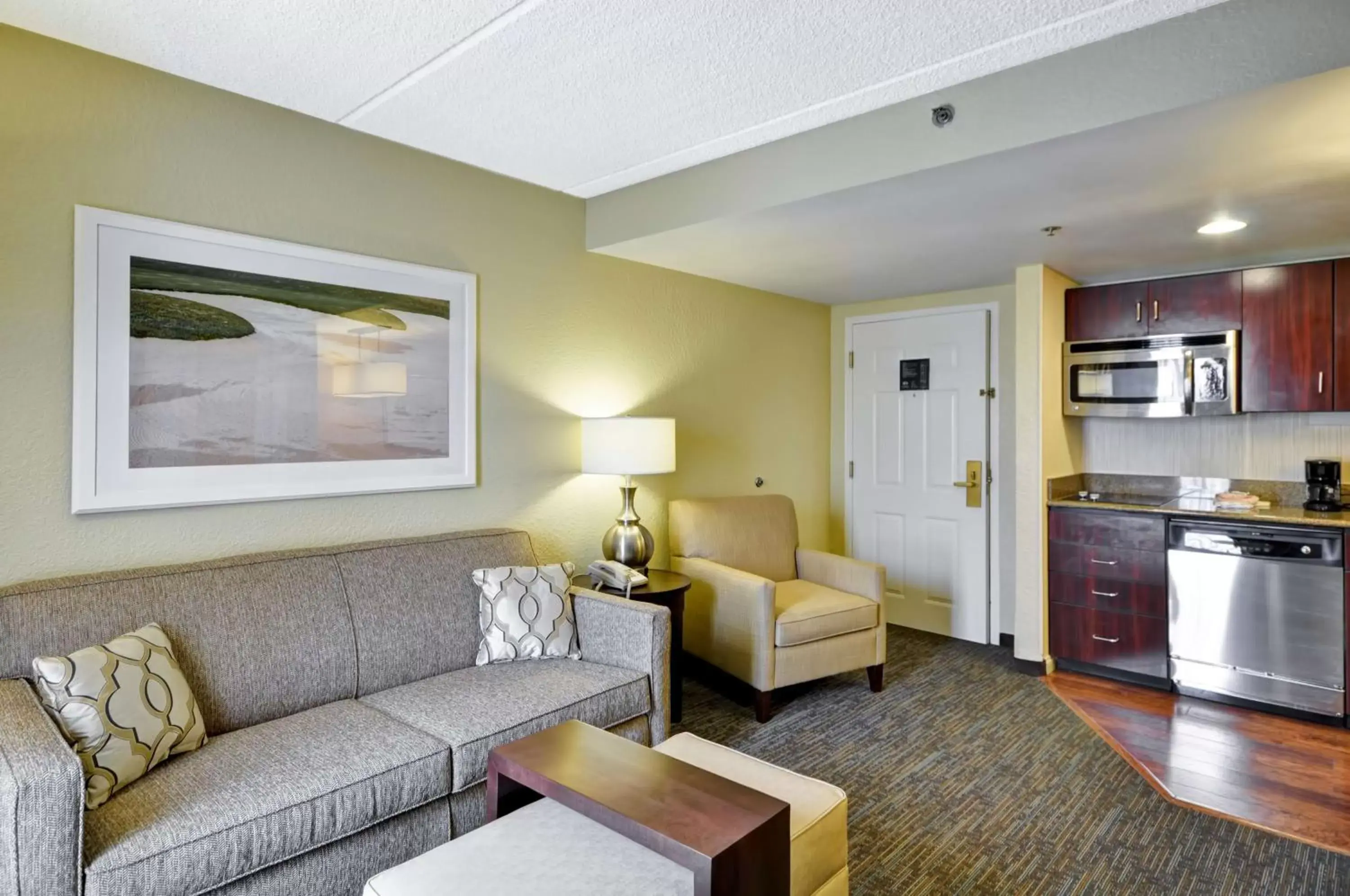 Living room, Seating Area in Homewood Suites by Hilton Augusta