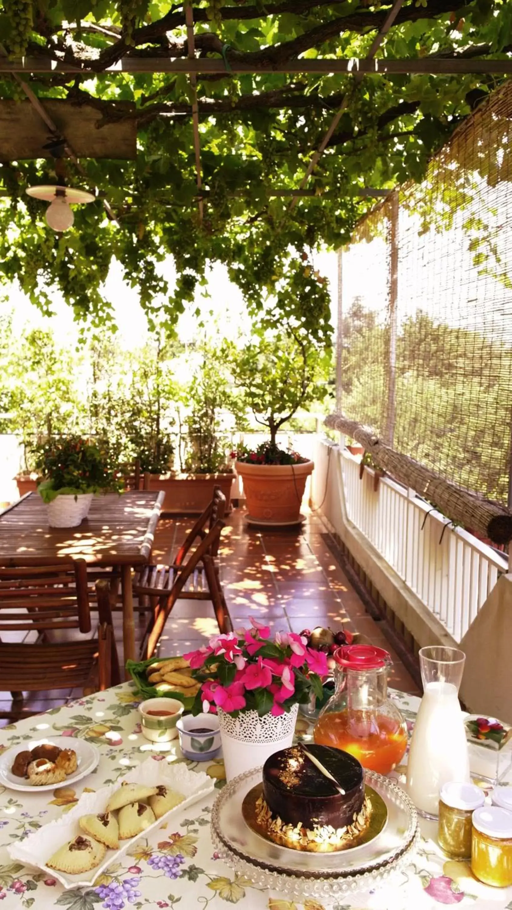 Balcony/Terrace, Restaurant/Places to Eat in Giogaia