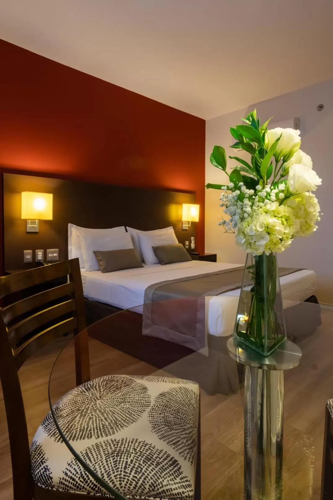 TV and multimedia, Bed in Hotel Panamby São Paulo