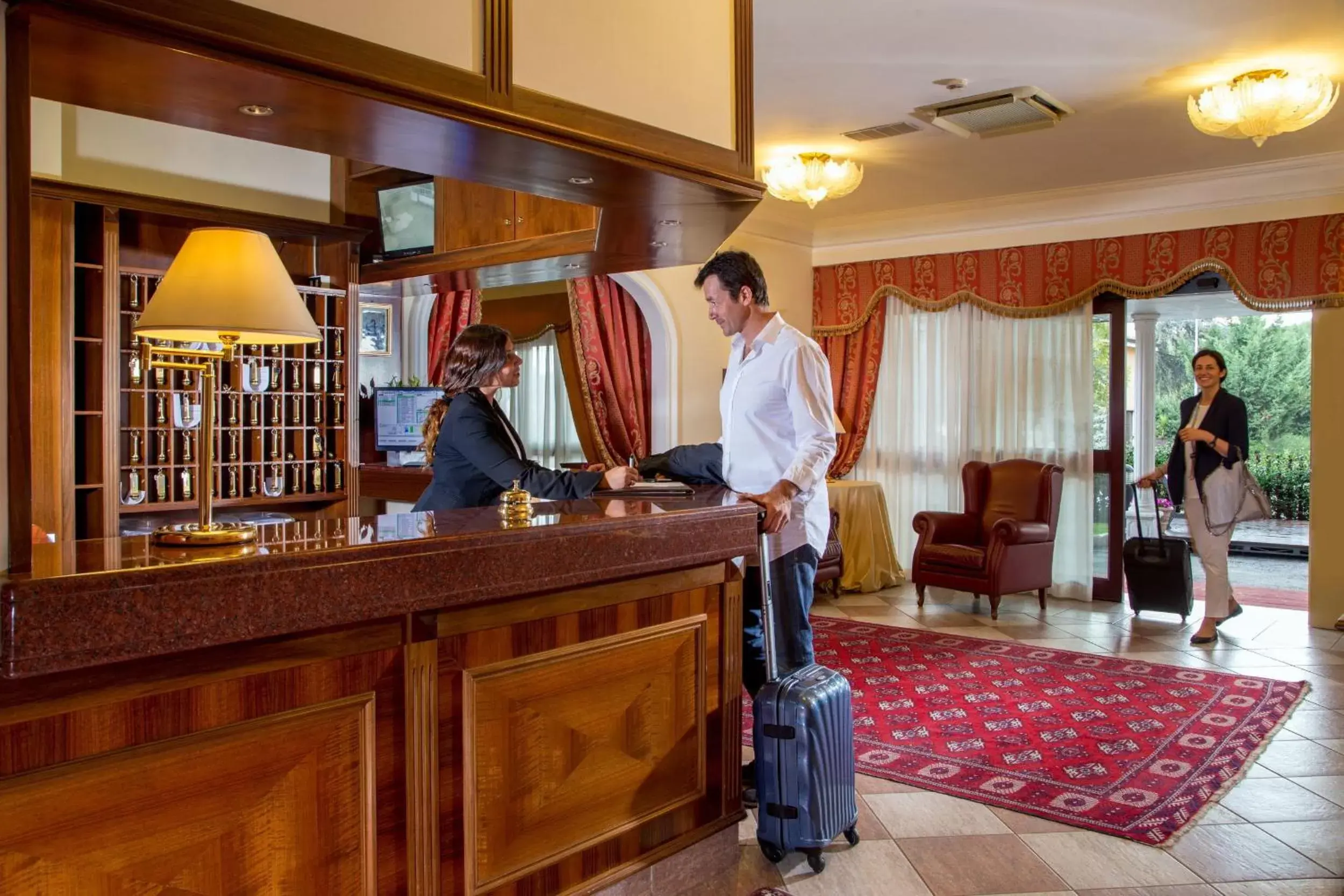 Lobby or reception in Marini Park Hotel