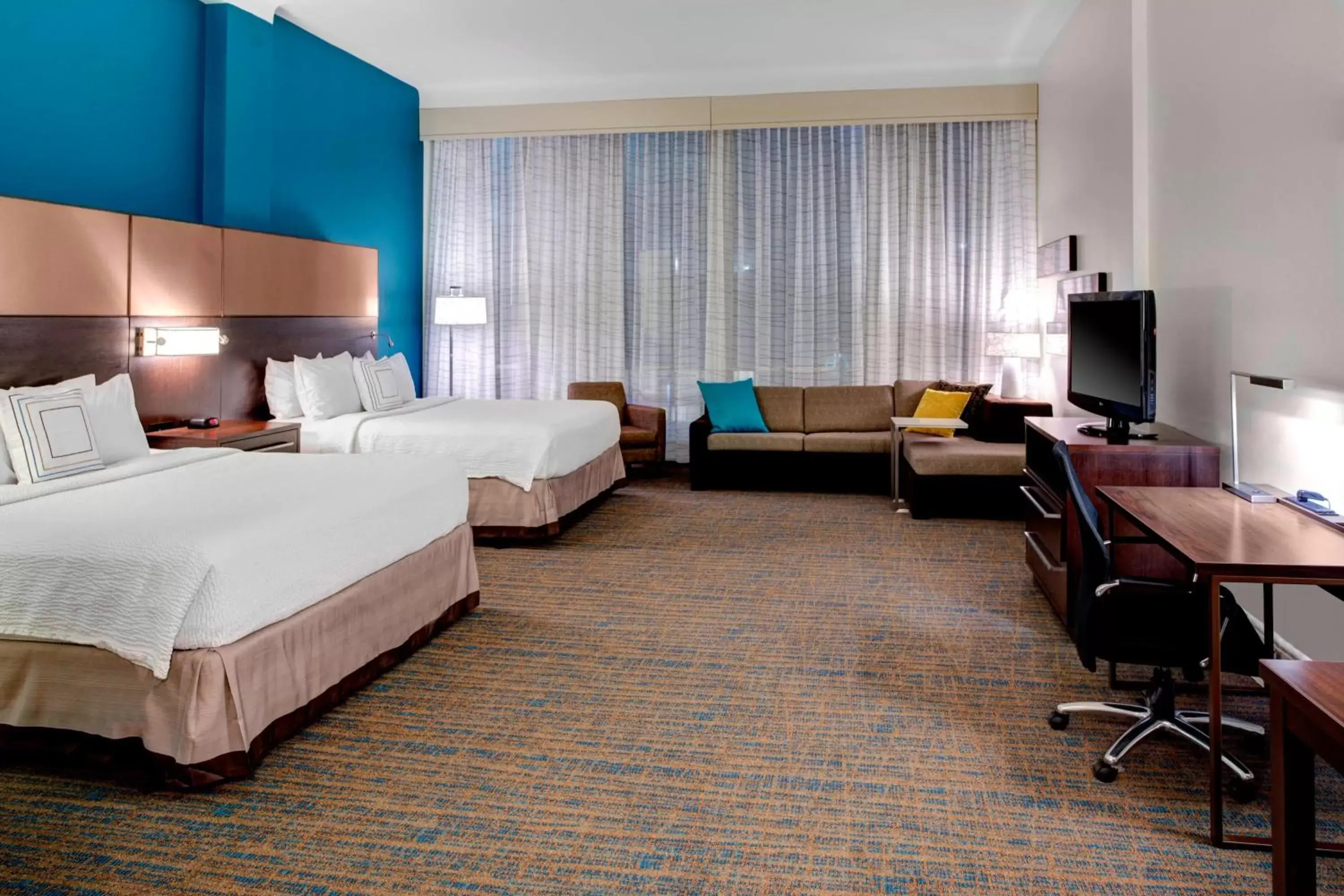 Bedroom in Residence Inn by Marriott Cleveland Downtown