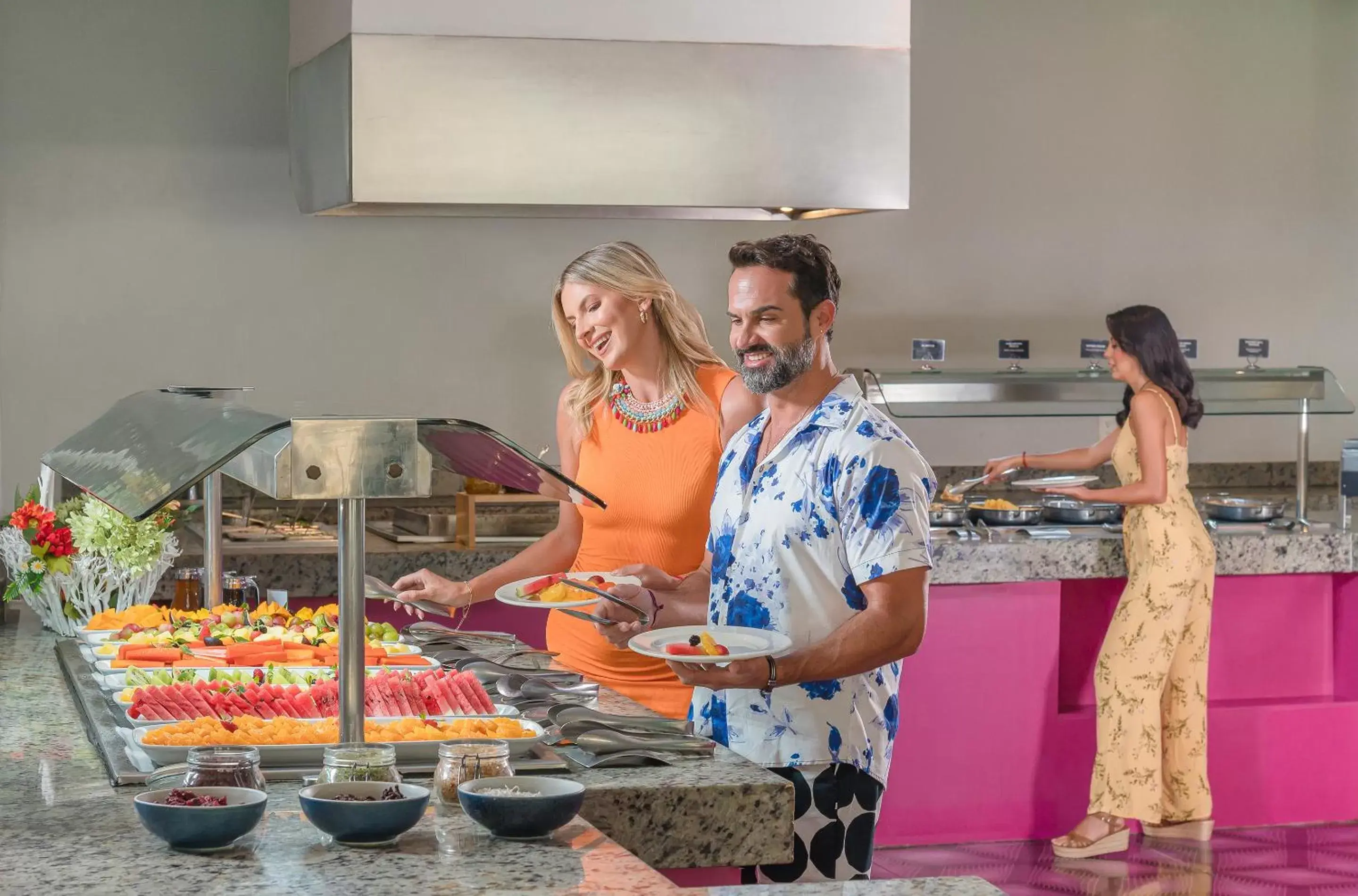 Buffet breakfast in The Tower by Temptation Cancun Resort - All Inclusive - Adults Only