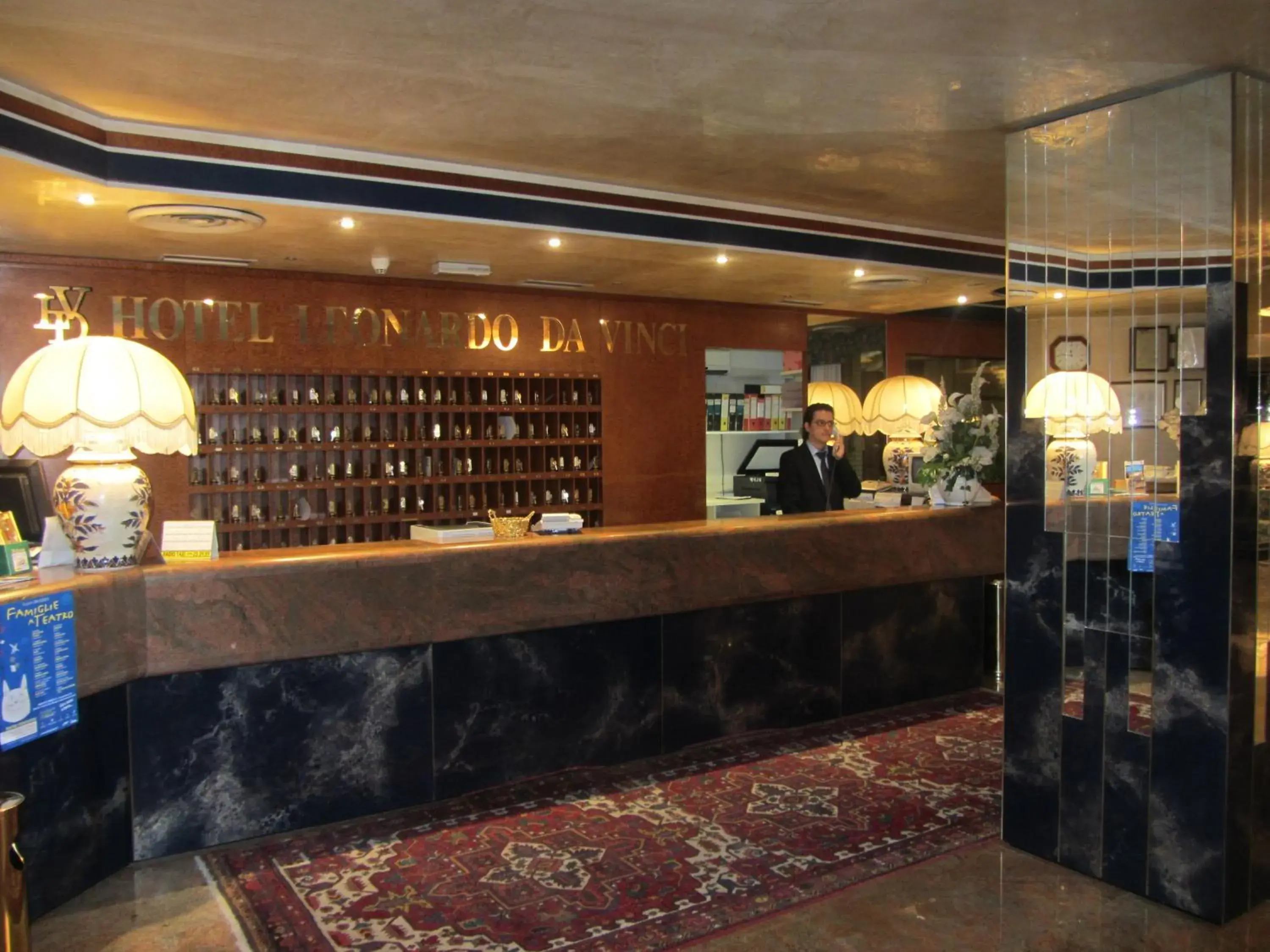 Lobby or reception, Lobby/Reception in Hotel Leonardo Da Vinci