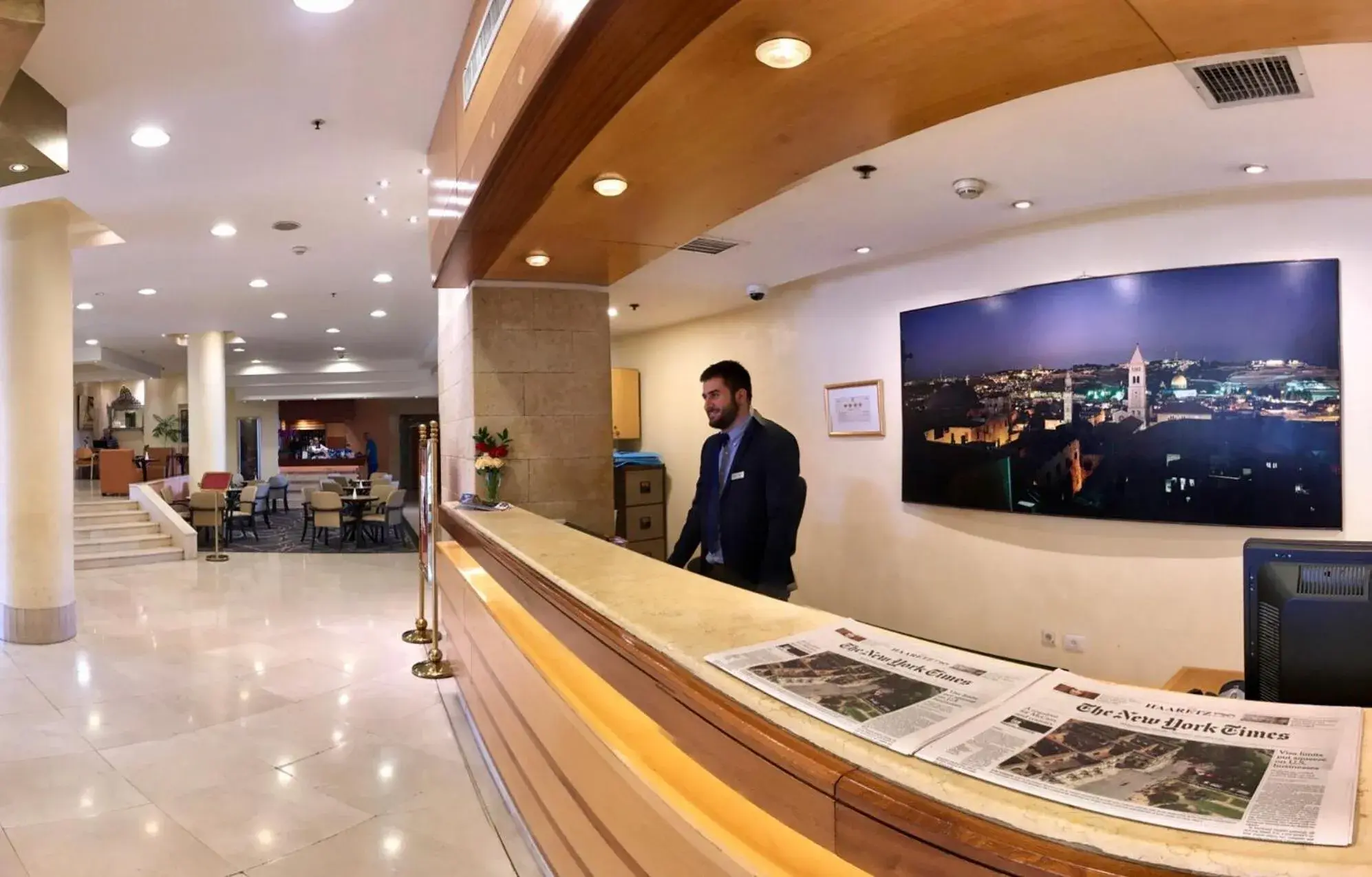 Staff, Lobby/Reception in Ambassador Hotel