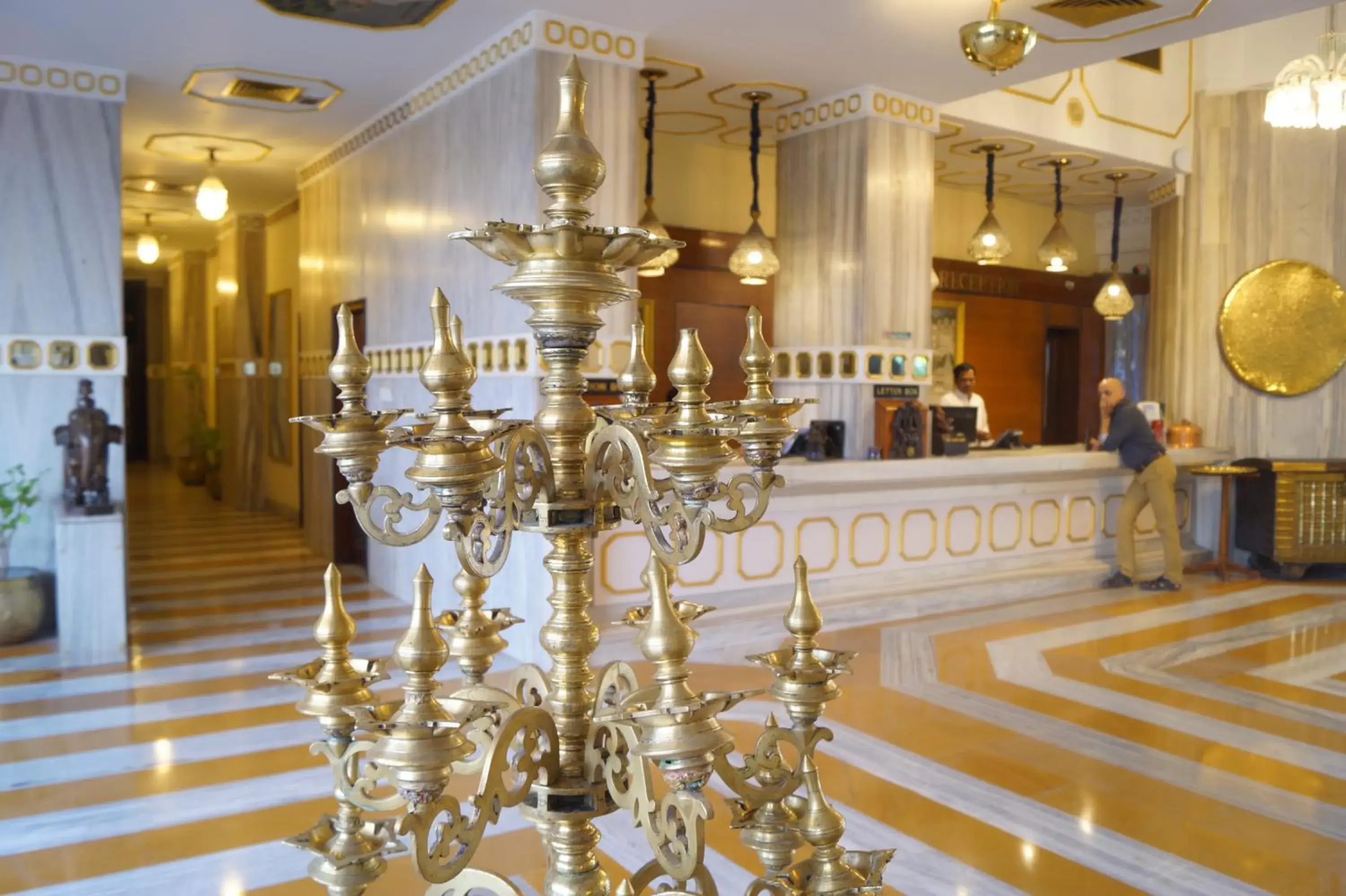 Lobby or reception in Ambassador Ajanta Hotel, Aurangabad Lobby or reception in Ambassador Ajanta Hotel, Aurangabad