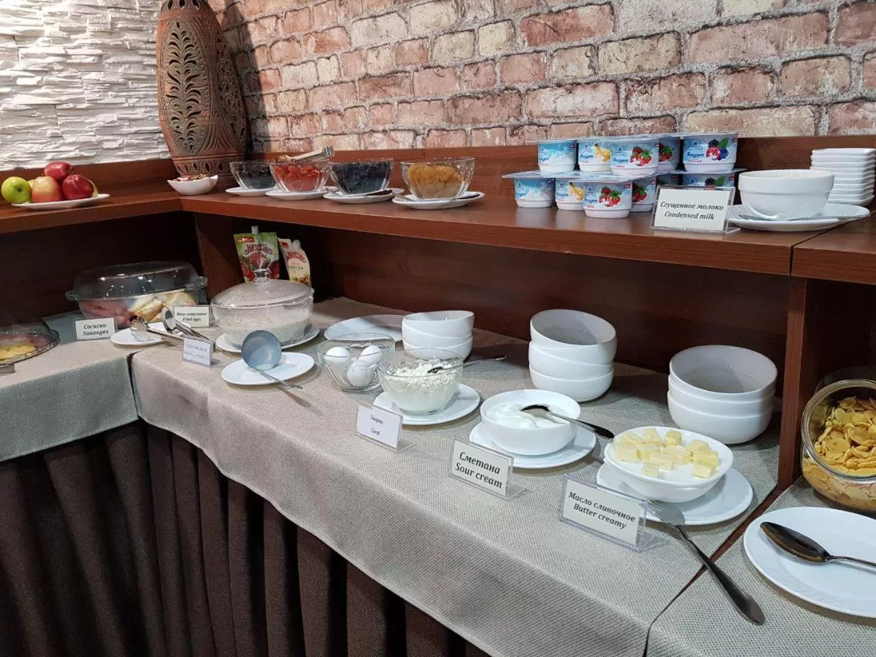 Breakfast in VOYAGE HOTEL