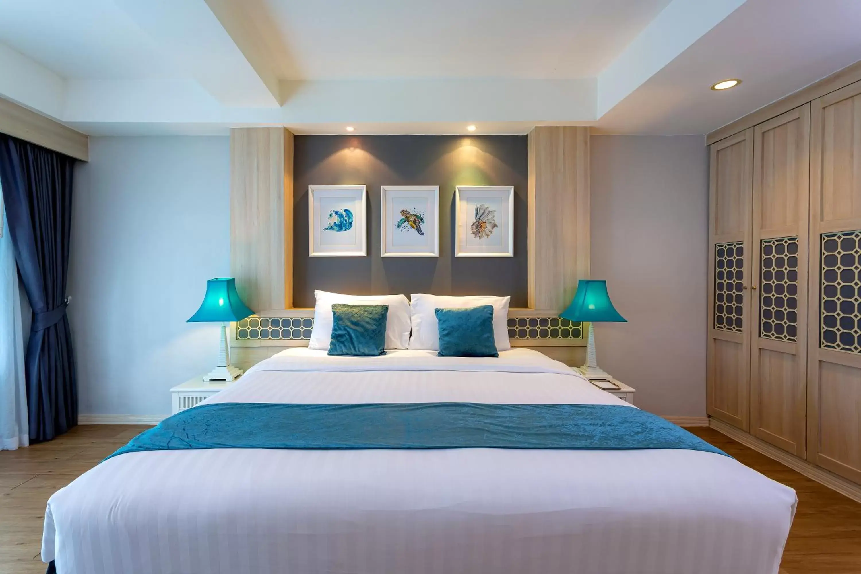 Bed in Khaolak Emerald Surf Beach Resort and Spa - SHA Extra Plus