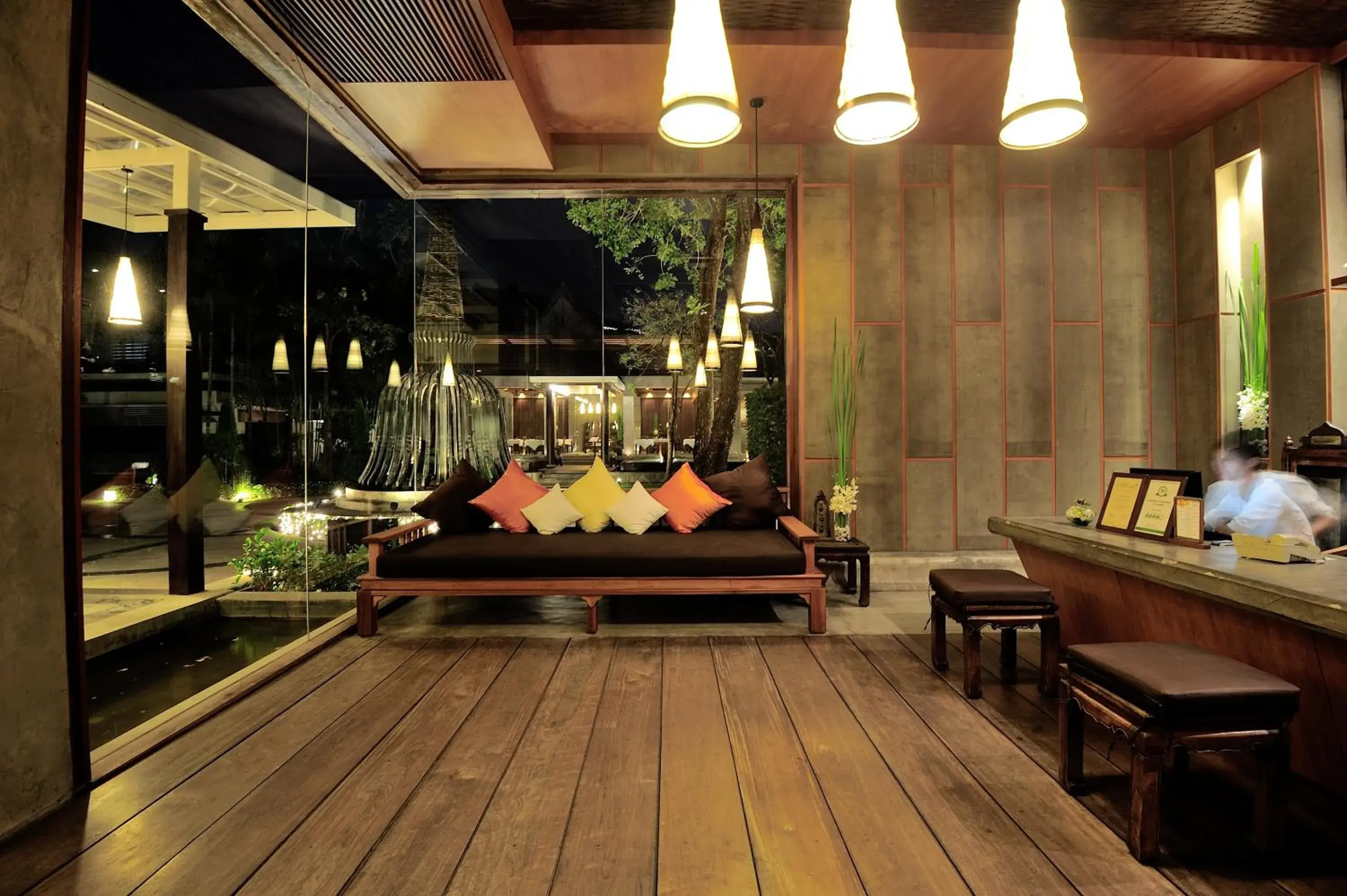 Lobby or reception in Malisa Villa Suites - SHA Extra Plus Lobby or reception in Malisa Villa Suites - SHA Extra Plus