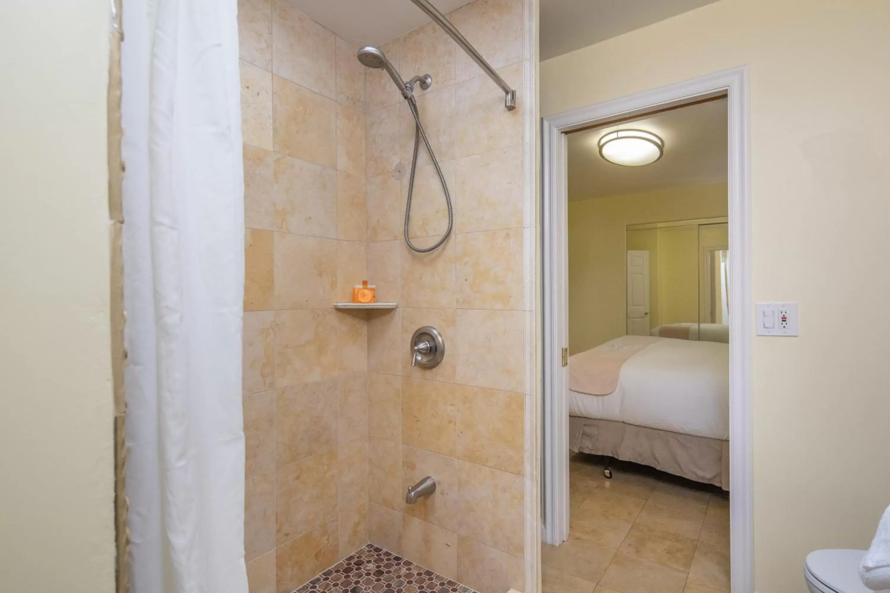 Bathroom in The Vendange Carmel Inn & Suites