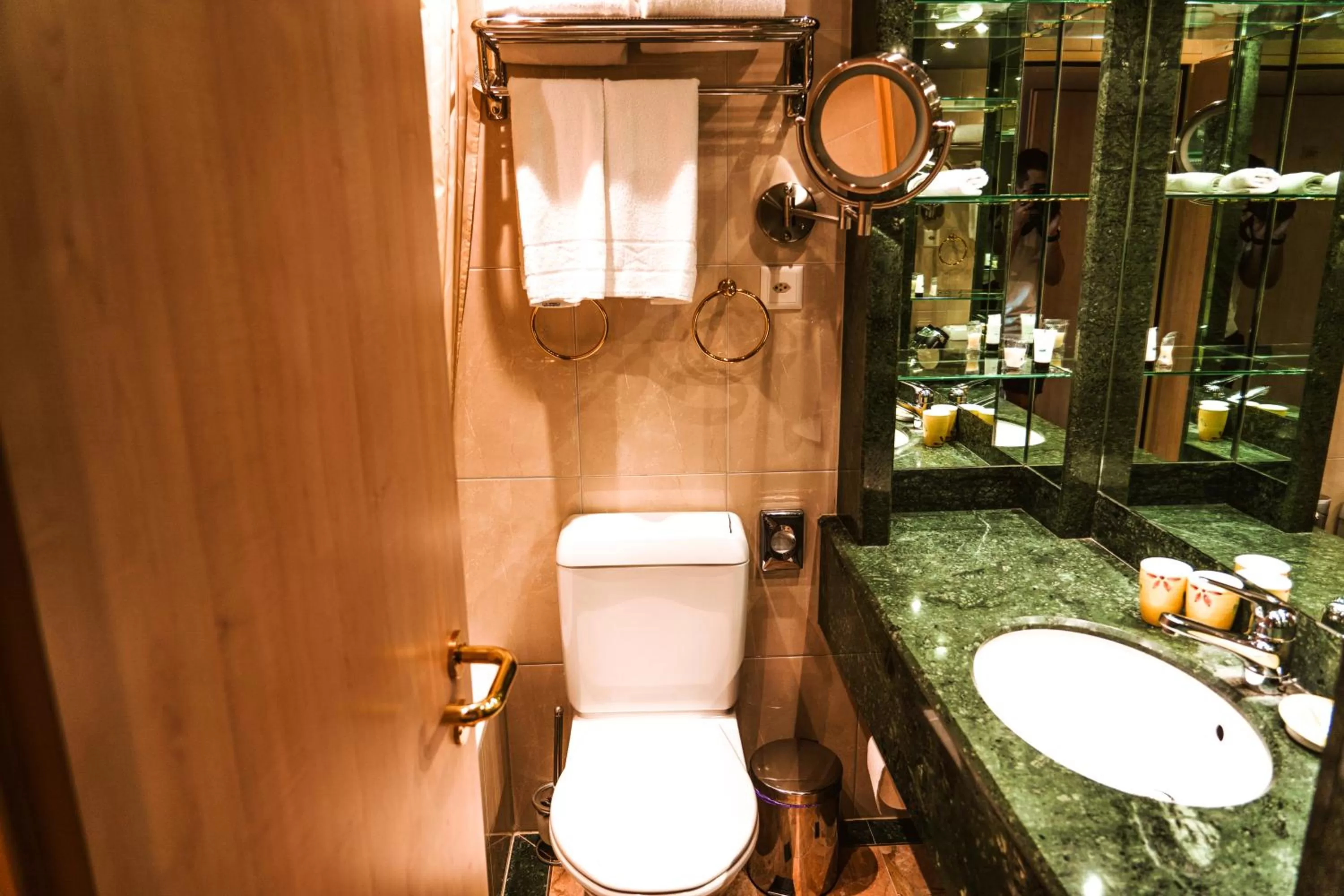 Toilet in Hostel Flims