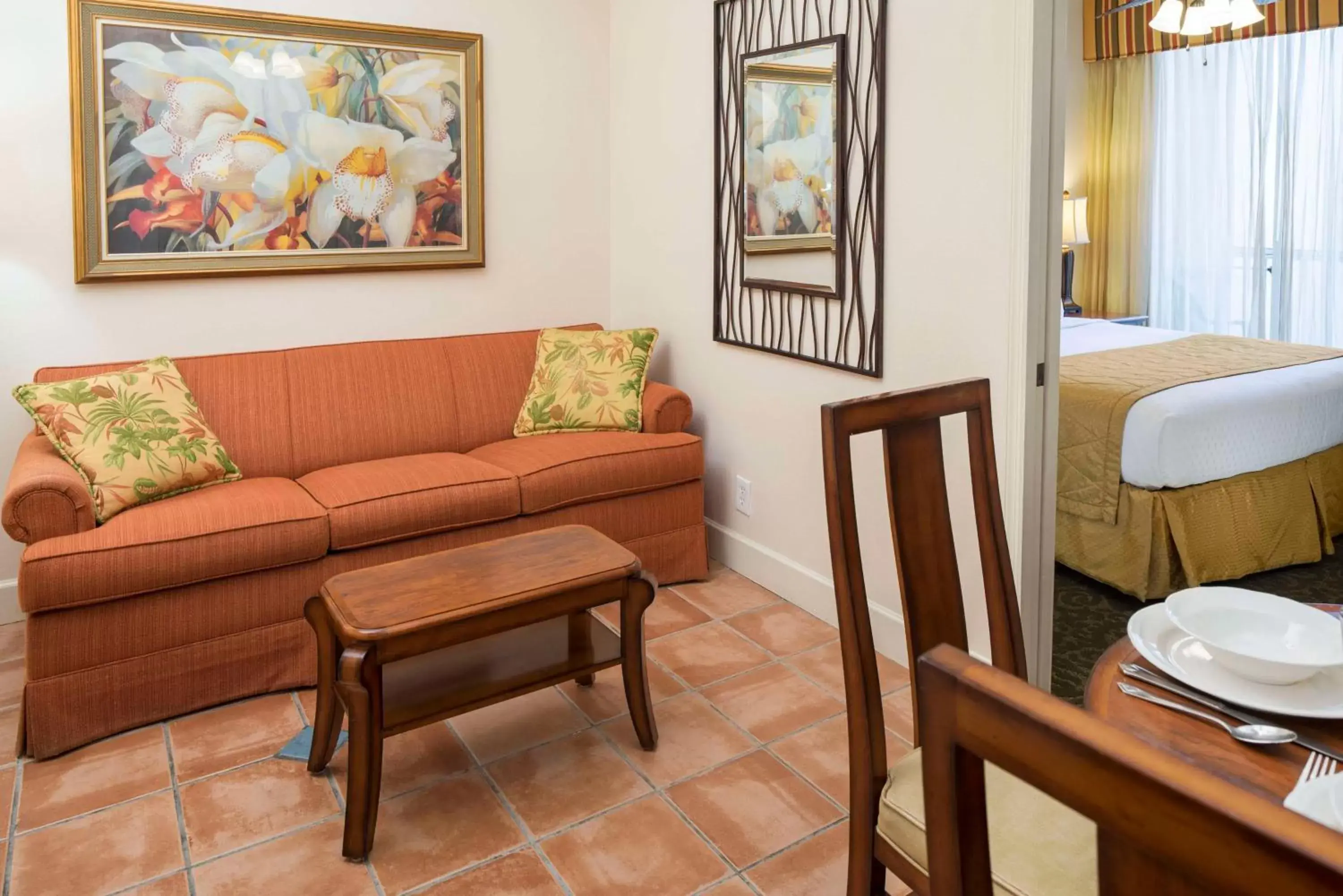 Living room, Seating Area in Hilton Vacation Club Grande Villas Orlando