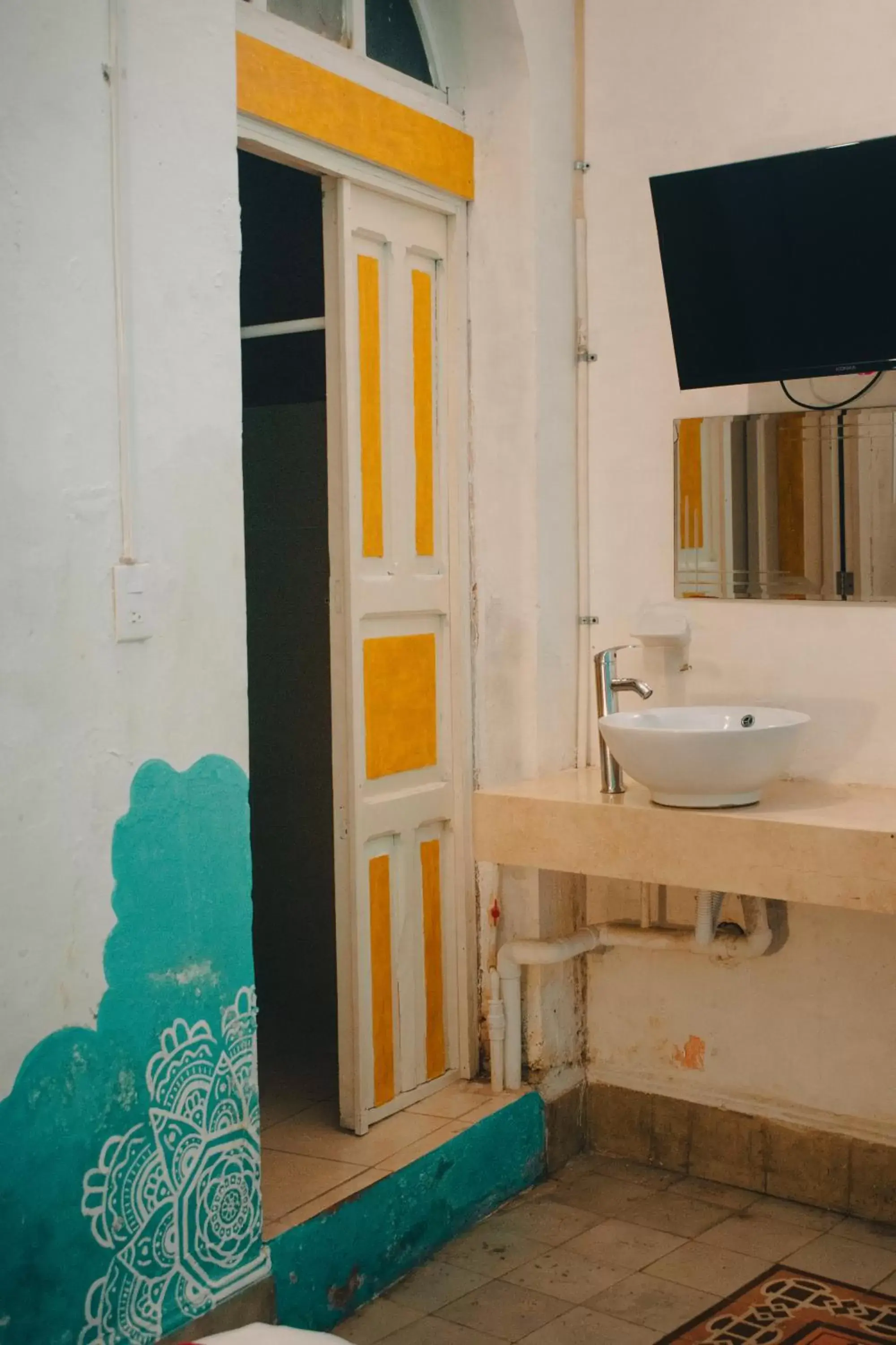 Bathroom in La Casa del Kéej Hostel