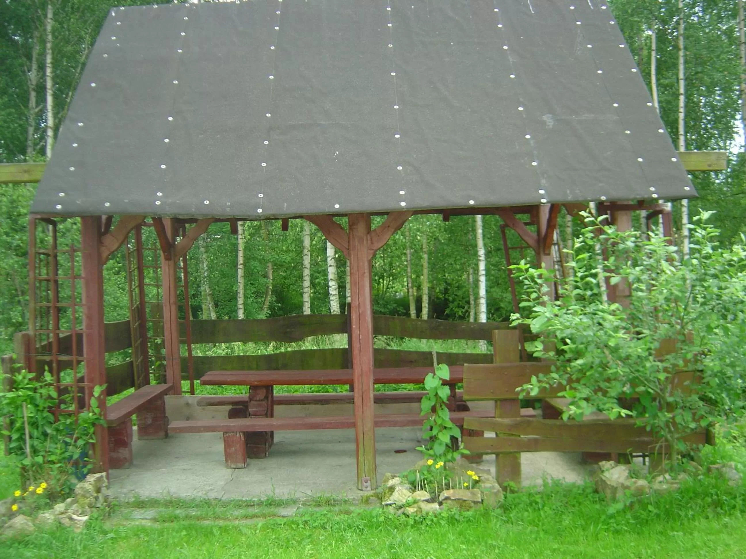 Garden view in Villasol