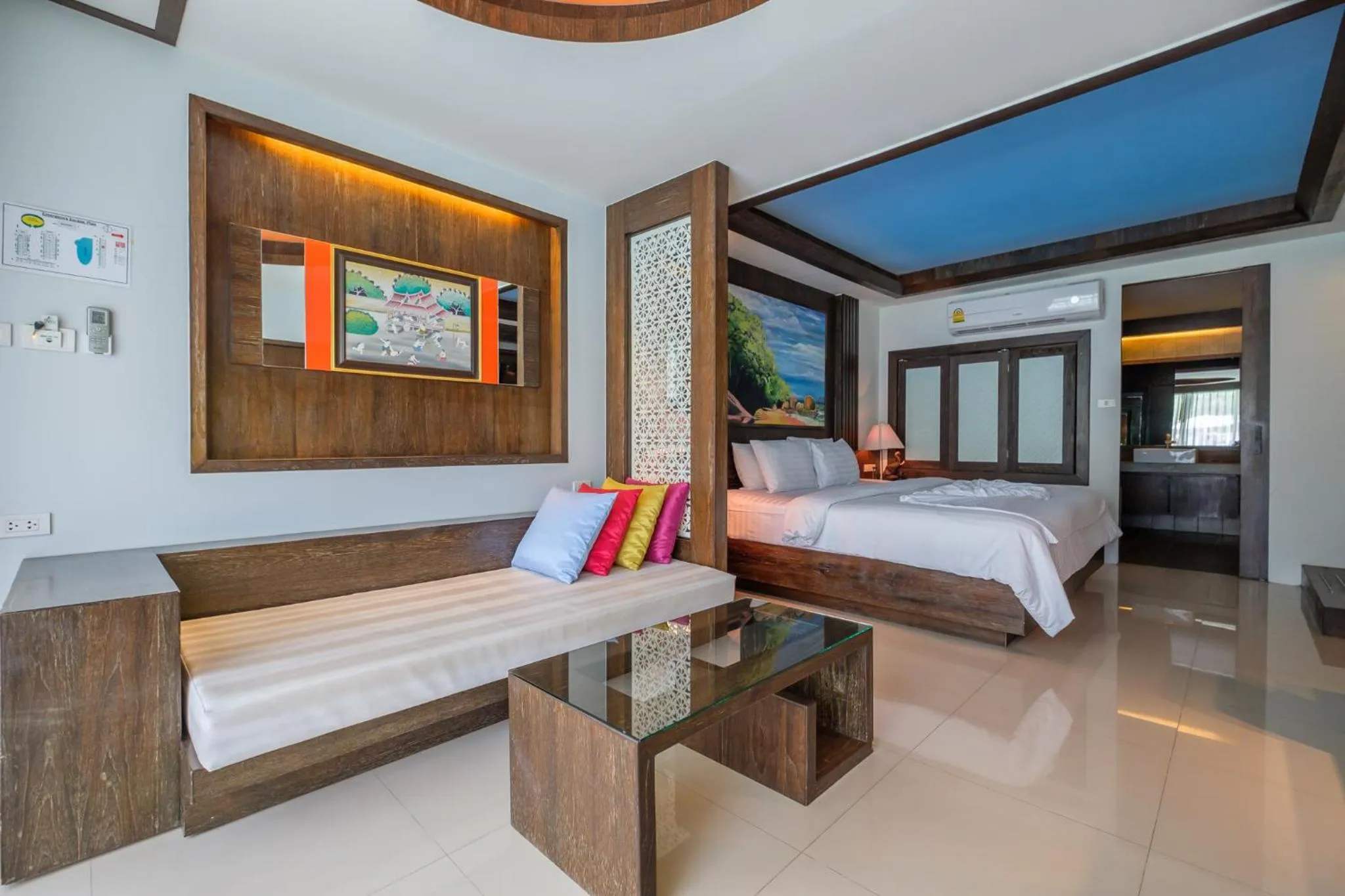 Bedroom, Bed in Naina Resort & Spa - SHA Extra Plus