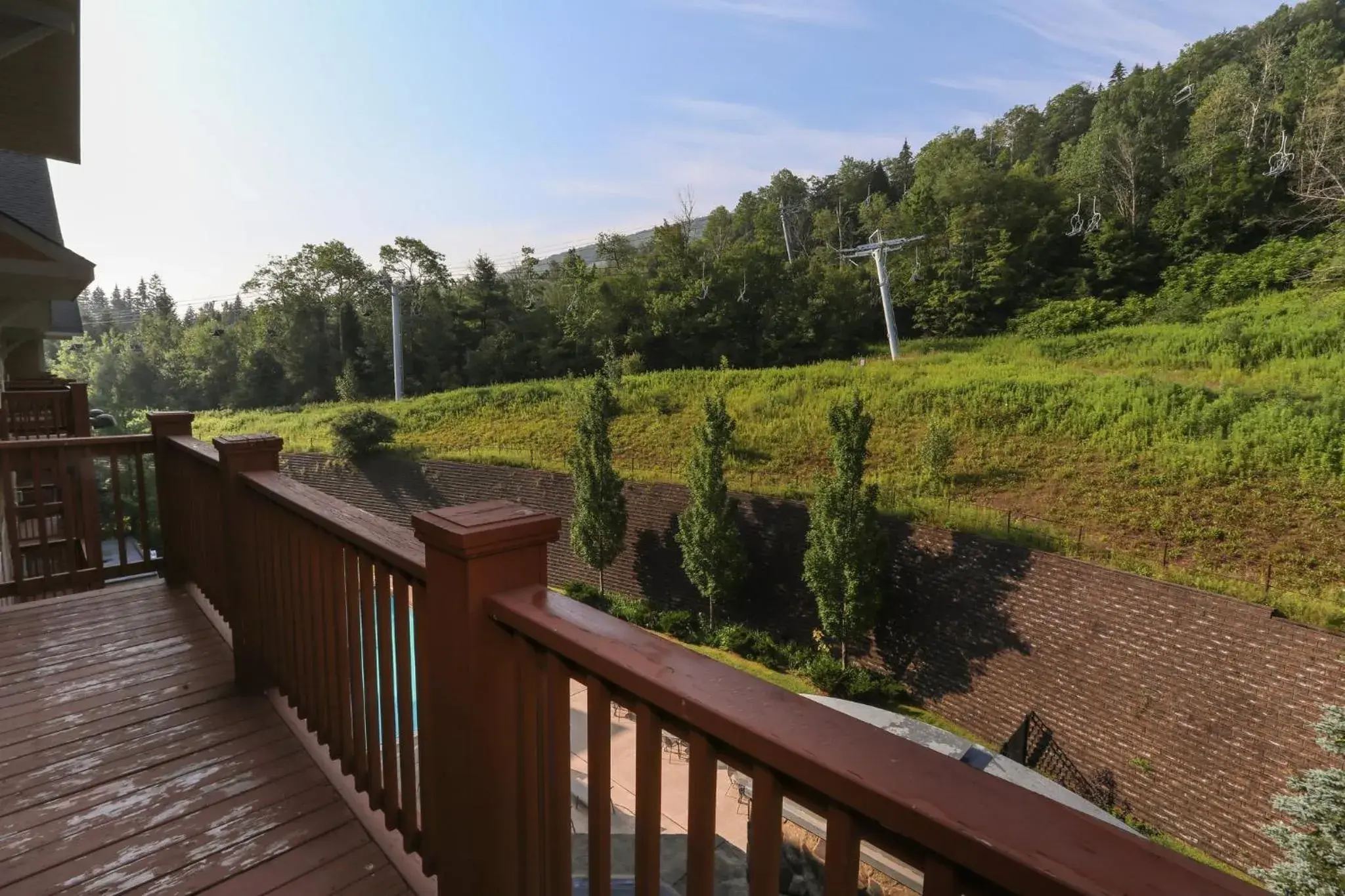 Balcony/Terrace in Kaatskill Mountain Club and Condos by Hunter Mountain