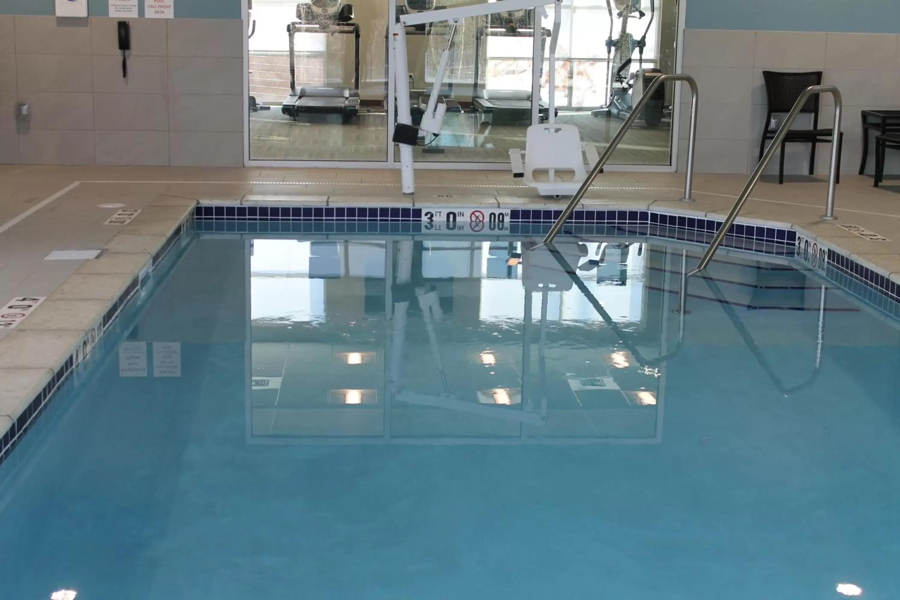 Swimming pool in Holiday Inn Express & Suites - Hudson I-94 by IHG Swimming pool in Holiday Inn Express & Suites - Hudson I-94 by IHG