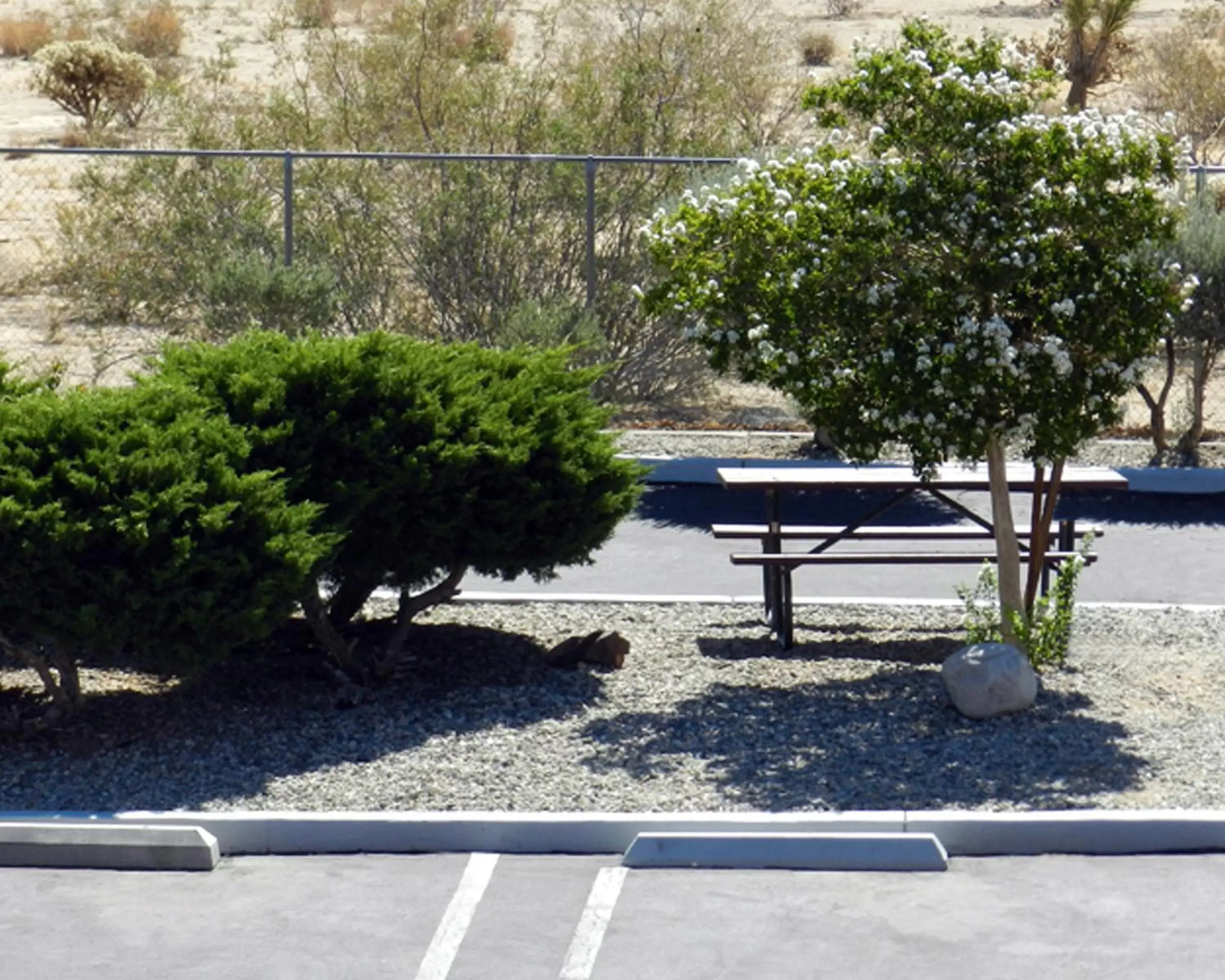 Facade/entrance, Table Tennis in High Desert Motel Joshua Tree National Park