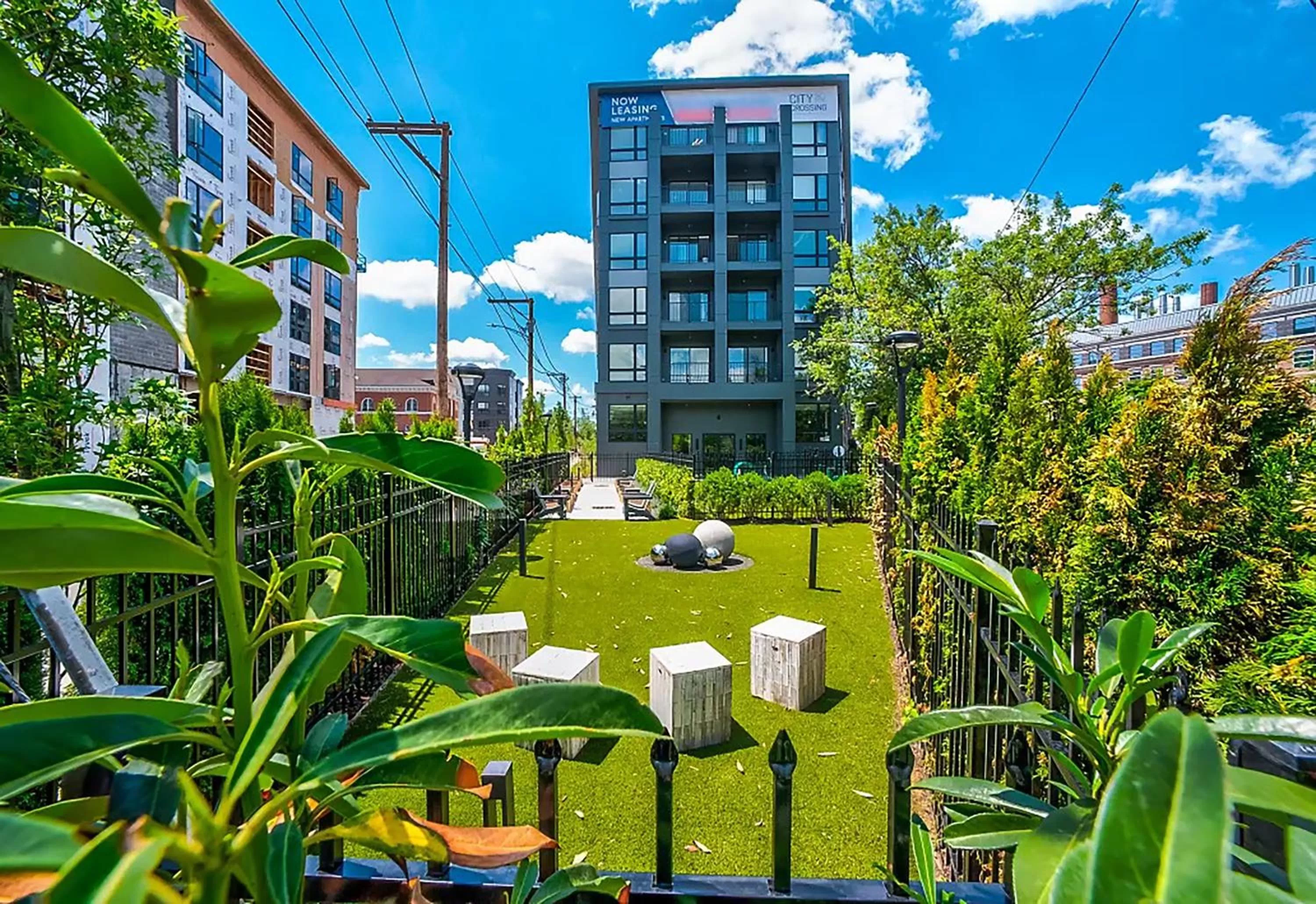 Facade/entrance in Luxury Furnished Apartments by Hyatus Downtown at Yale