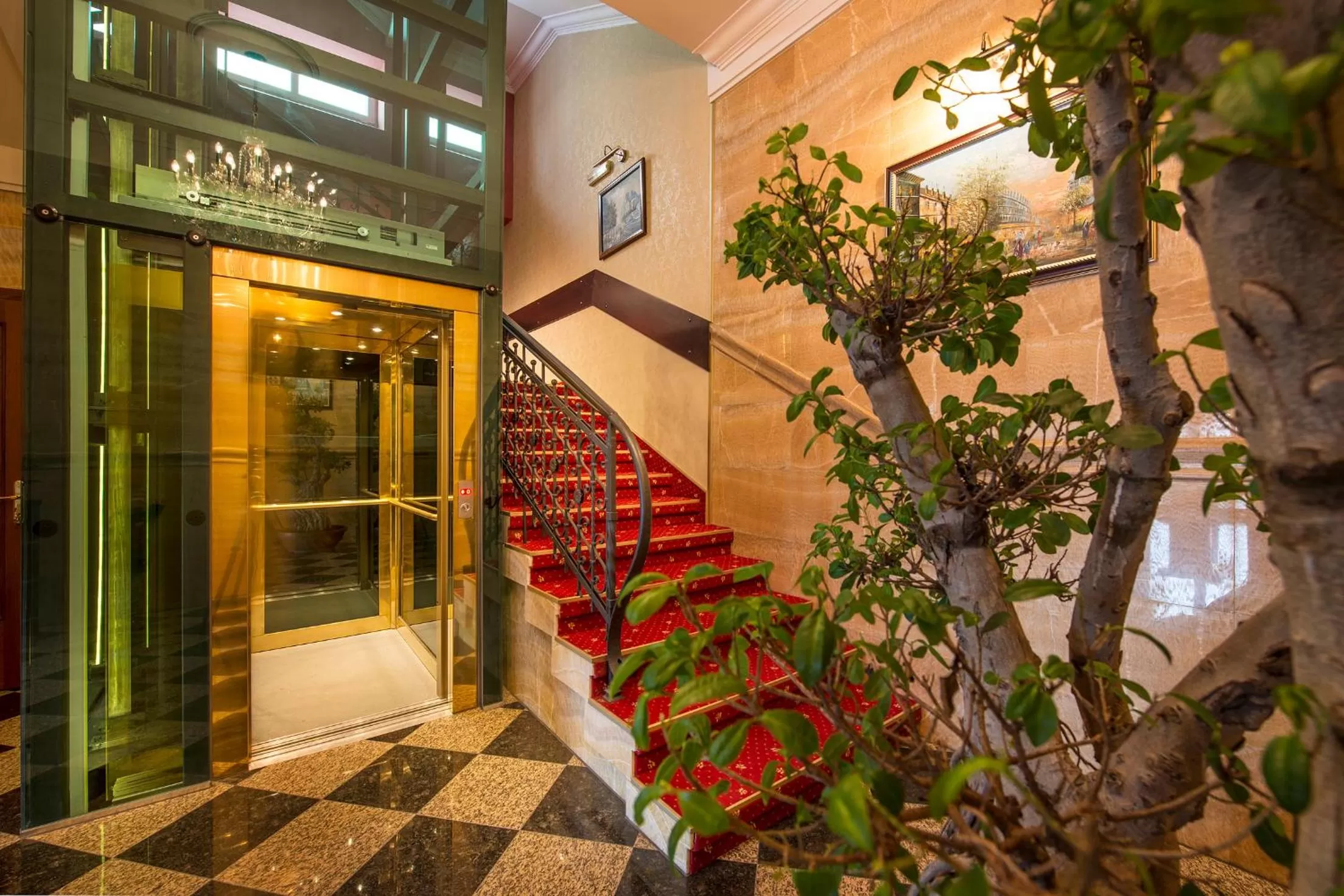 Lobby or reception in Hotel Europa