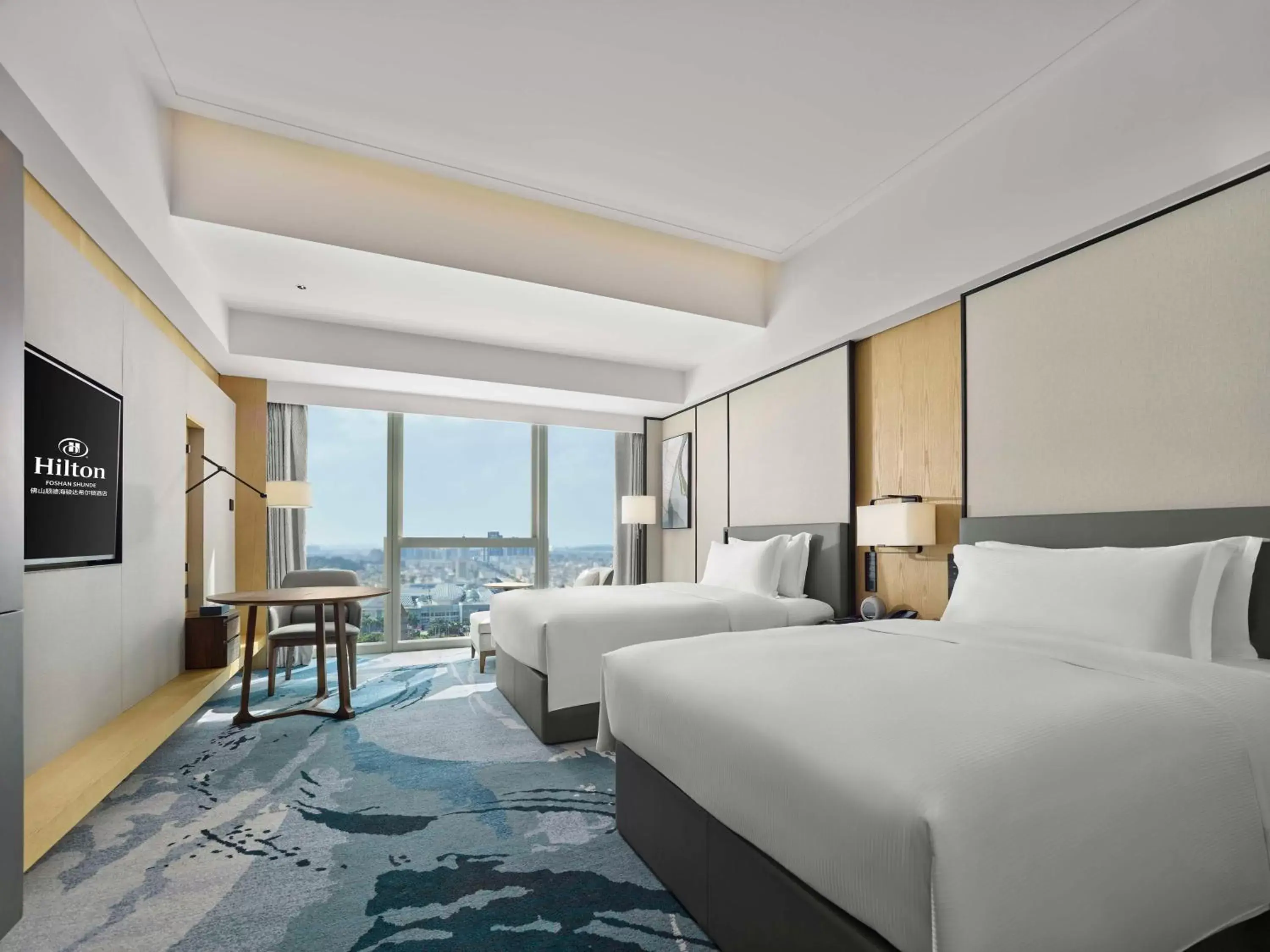 Bed in Hilton Foshan Shunde