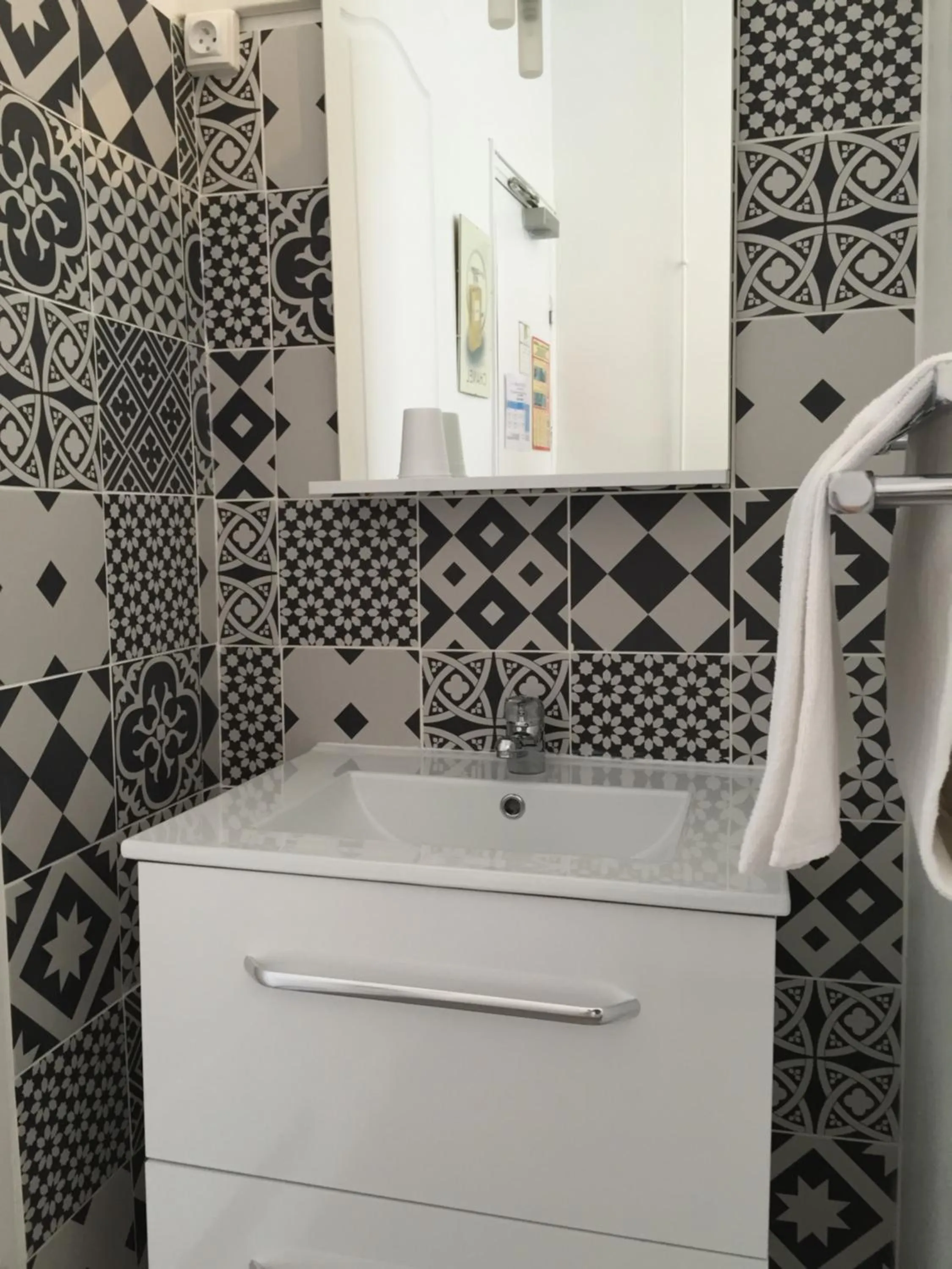 Bathroom in Hotel des Dames