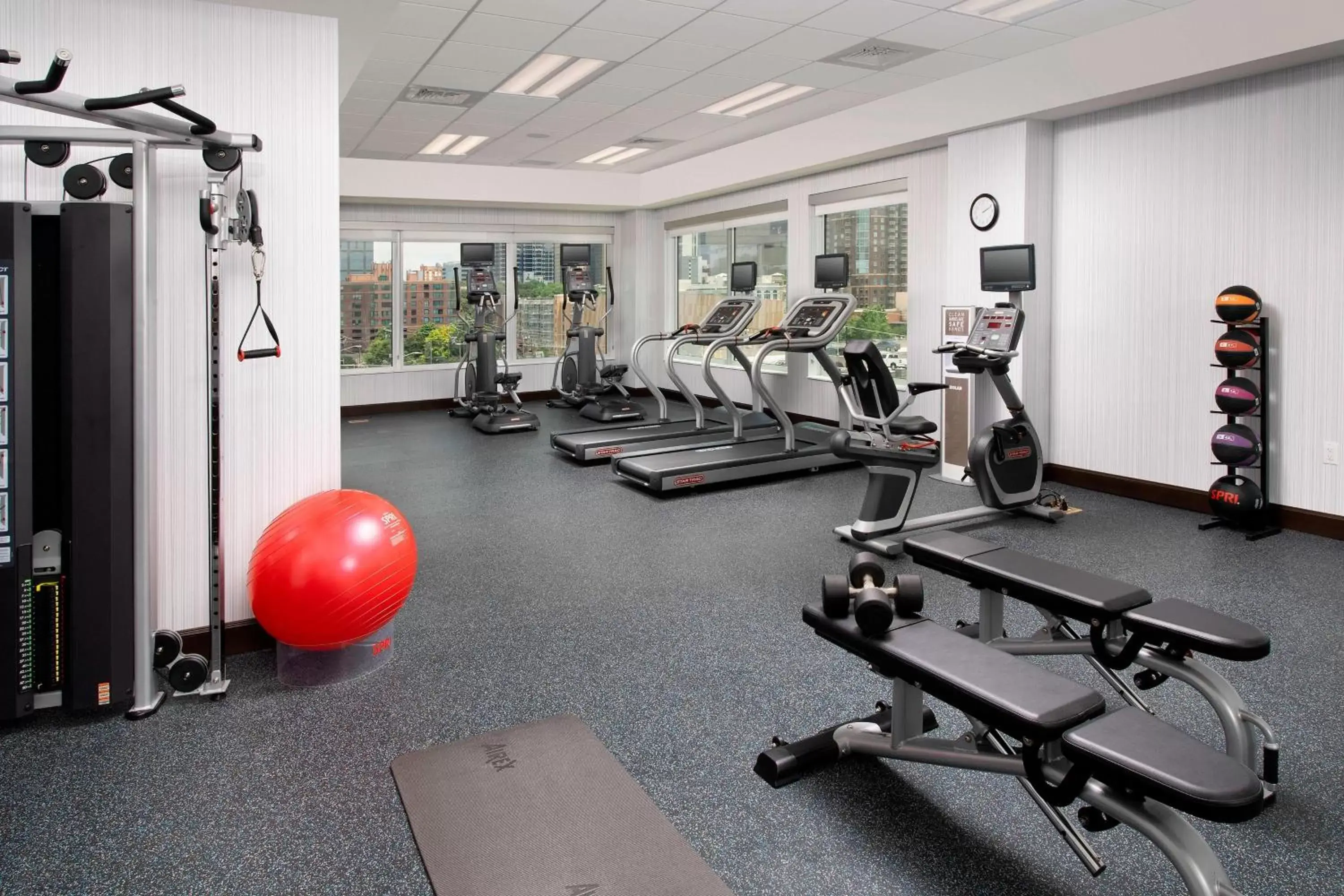 Fitness centre/facilities, Fitness Center/Facilities in SpringHill Suites by Marriott Atlanta Downtown