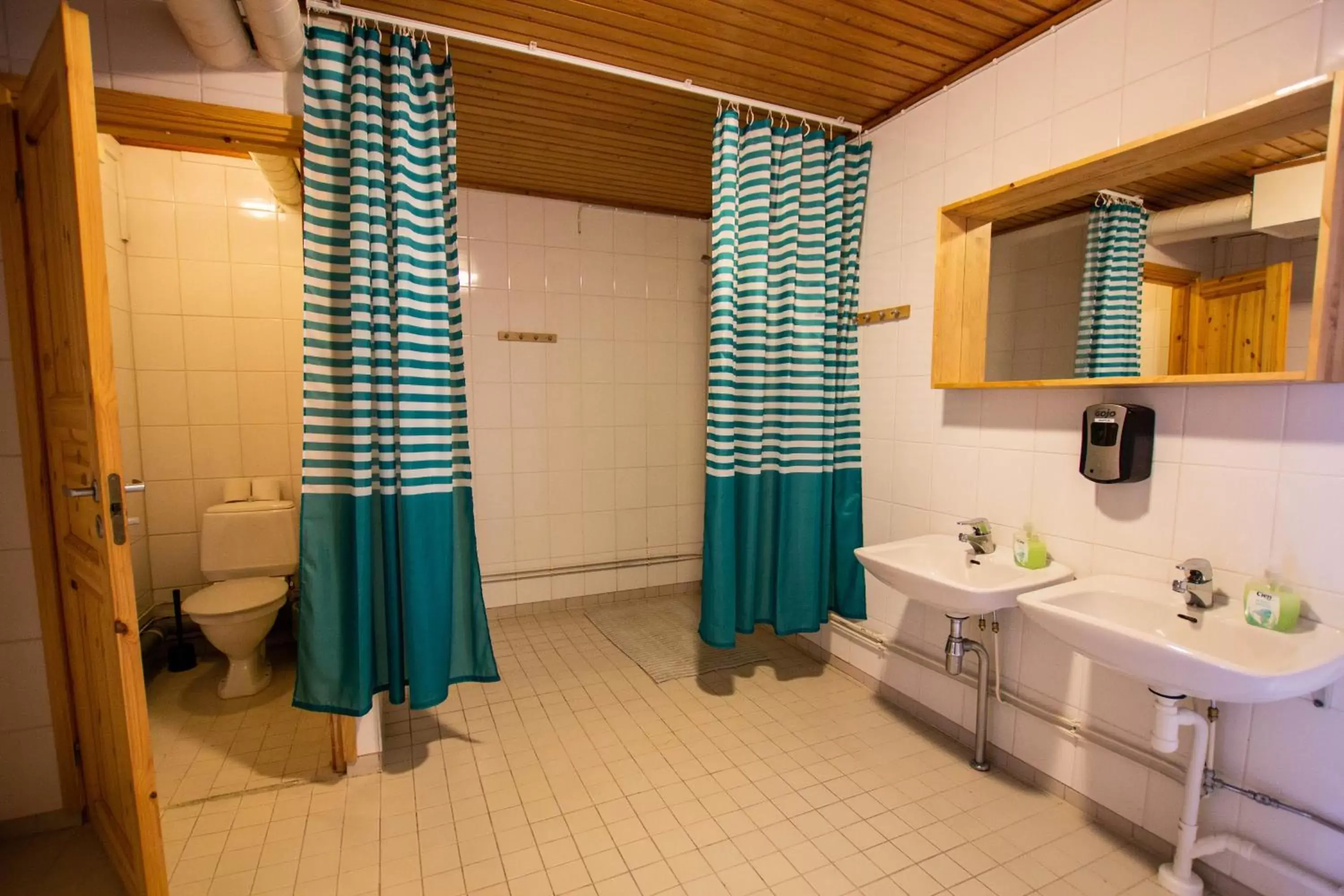 Shower, Bathroom in Motelli Rovaniemi