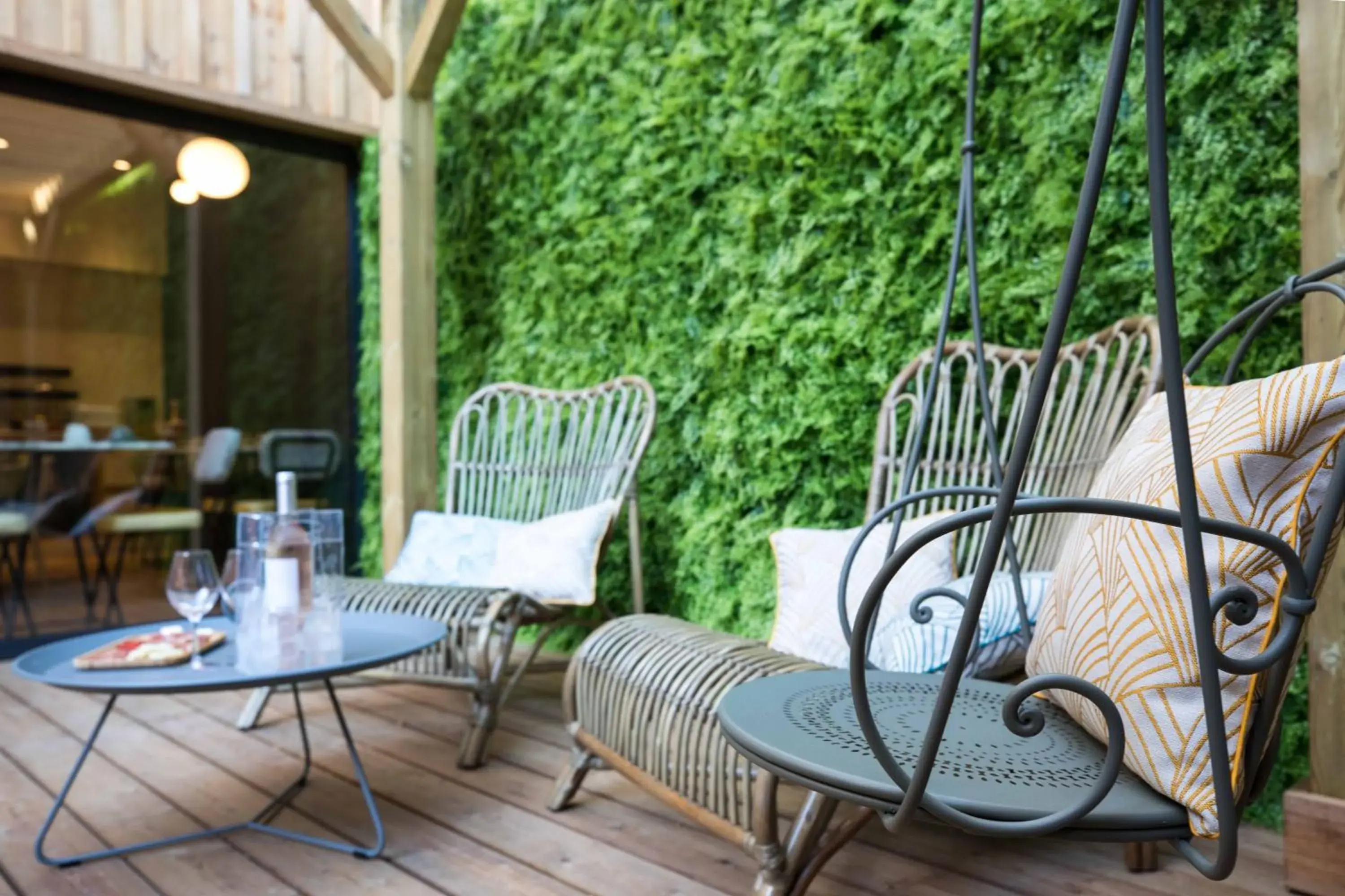 Patio in T Boutique Hotel