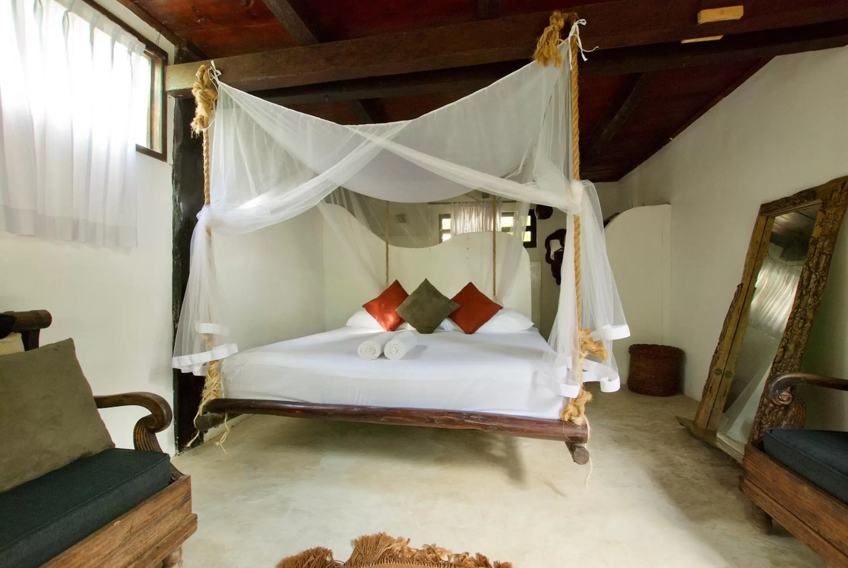 Bed in Hotel Zulum