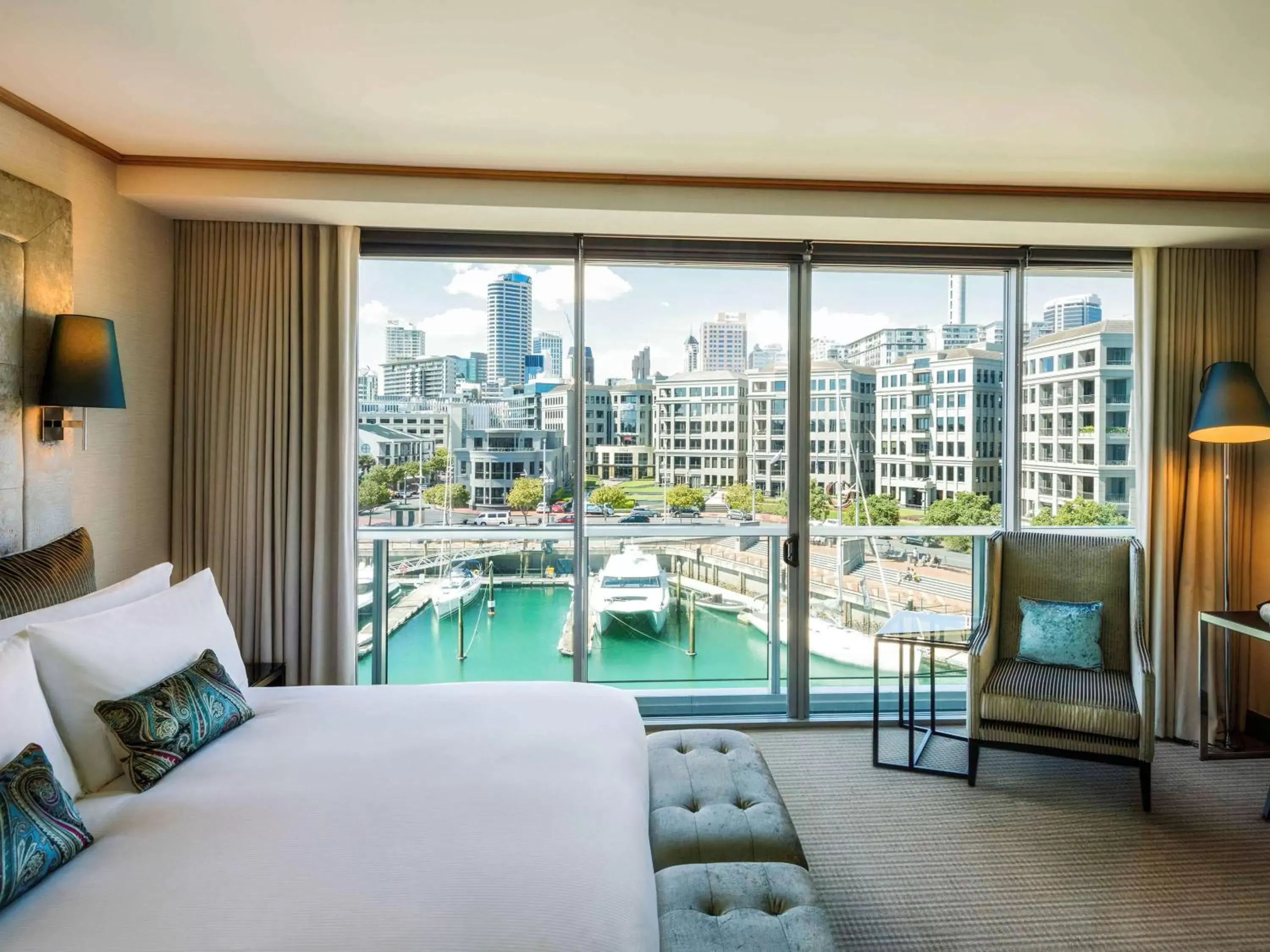 Photo of the whole room, Pool View in Sofitel Auckland Viaduct Harbour