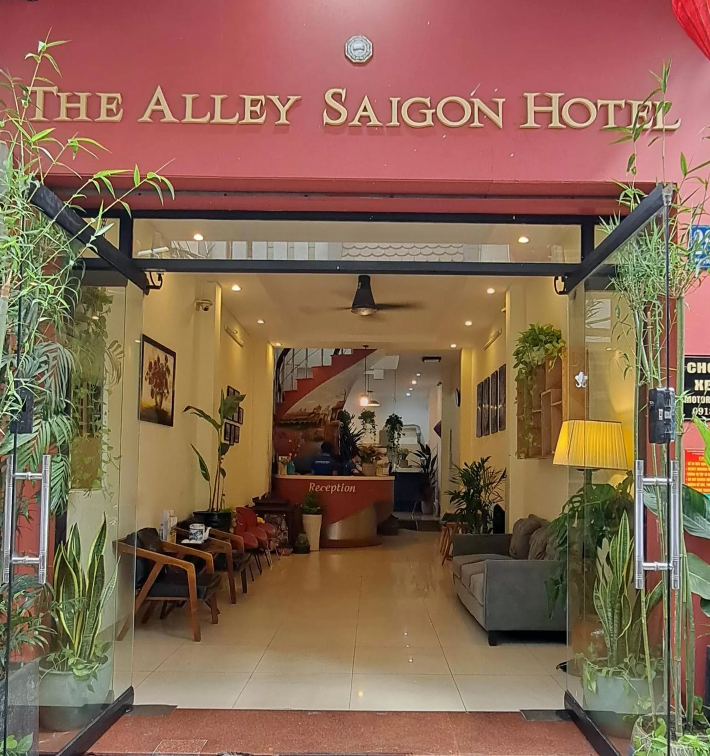 Property logo or sign in The Alley Saigon Hotel