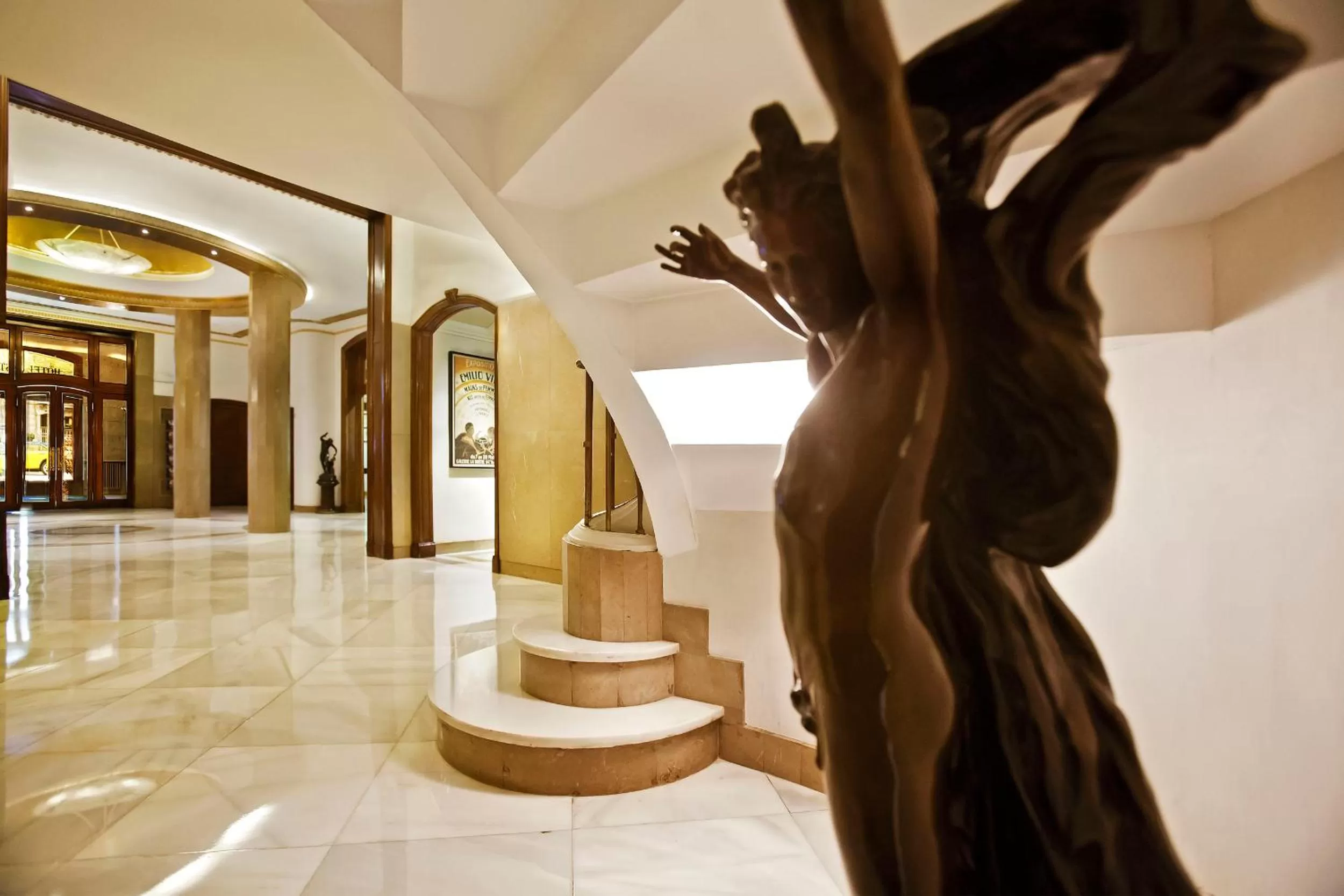 Lobby or reception in Hotel Astoria