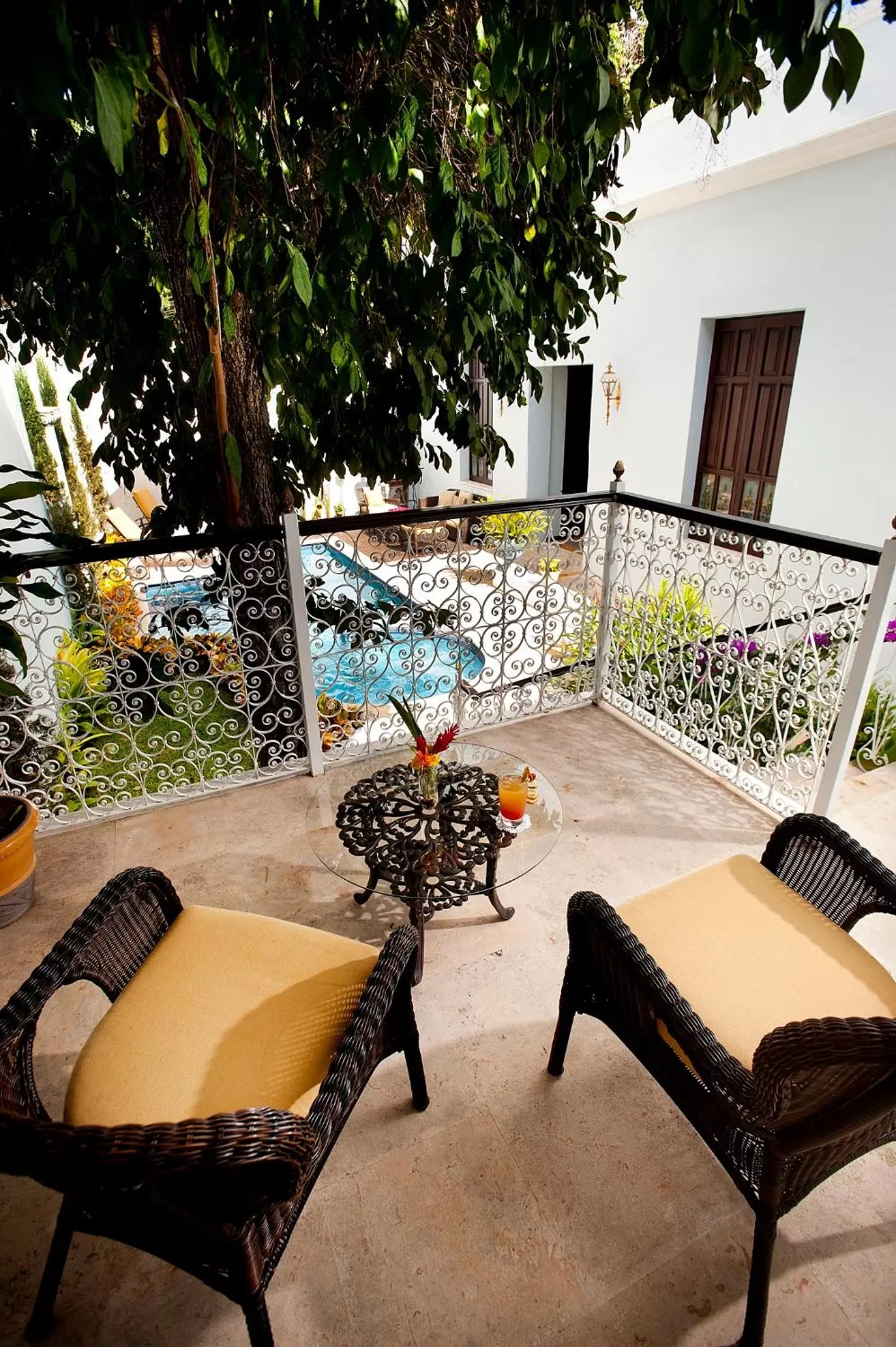 Balcony/Terrace in Casa Azul Monumento Historico