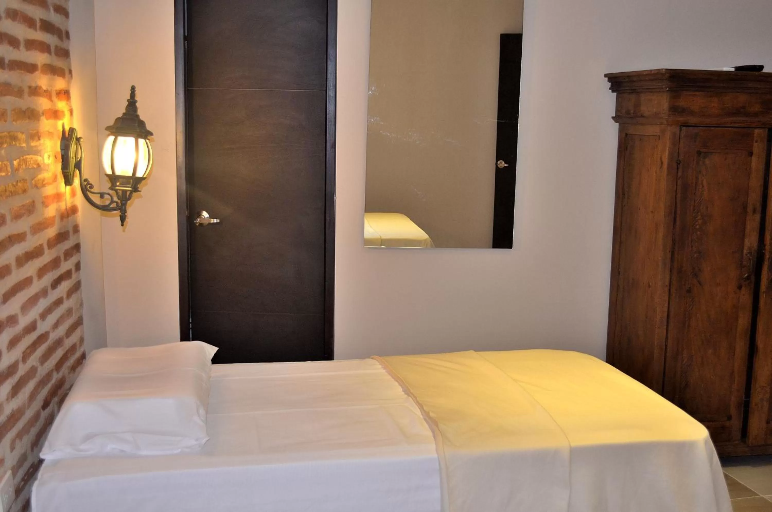 Bed in Hotel Galeria la Trinidad