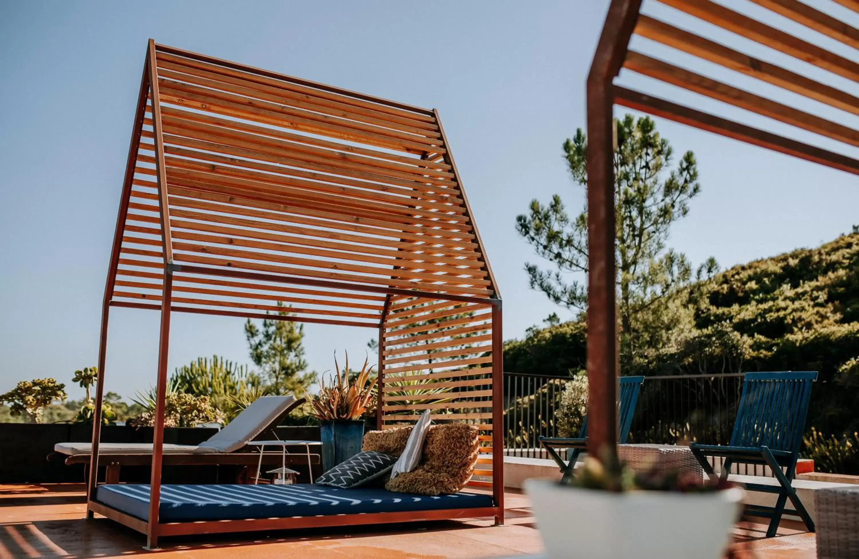 Balcony/Terrace in Eco-lodge Villa Epicurea